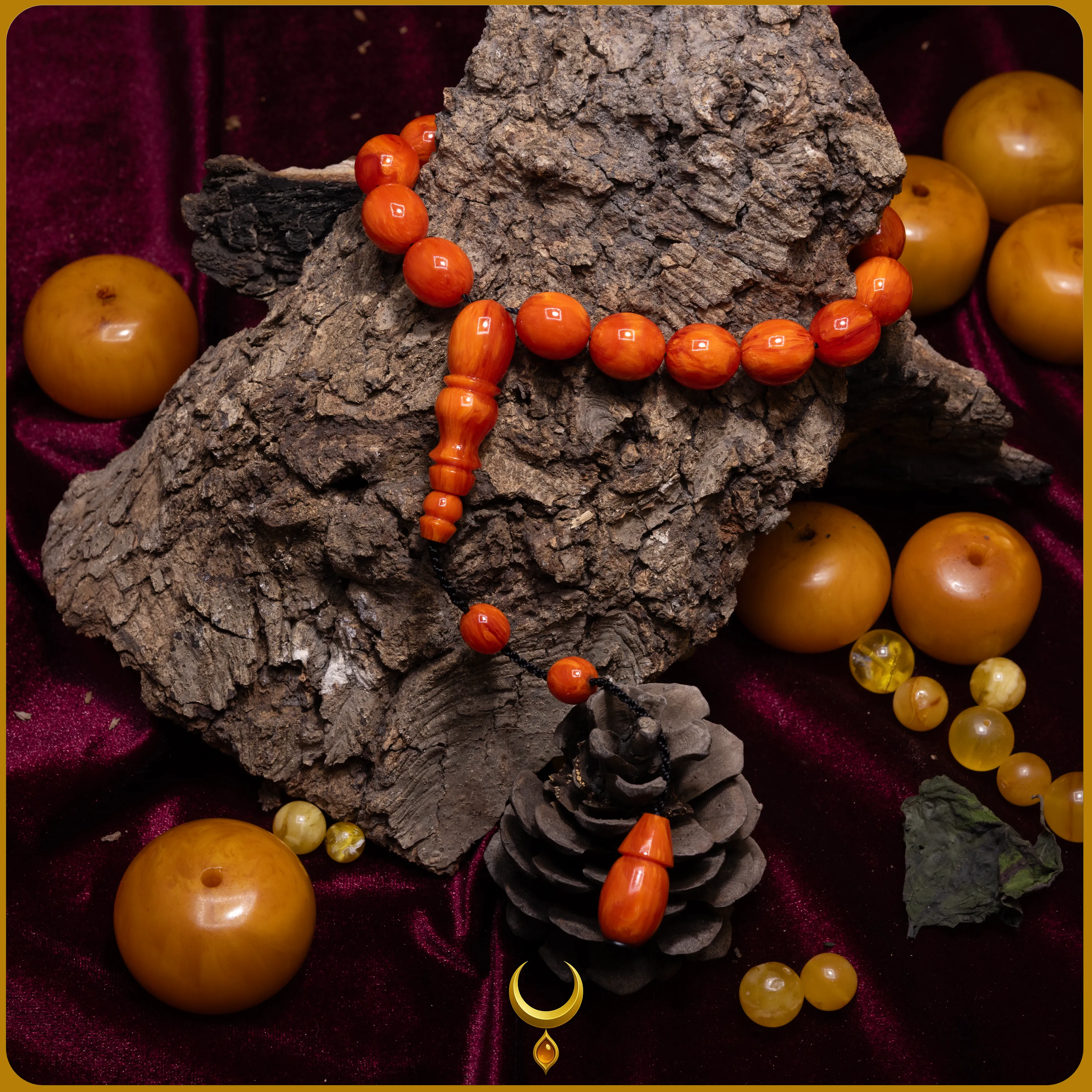 SİSTEMLİ KÜRE KESİM MASKOT SIKMA KEHRİBAR TESBİH