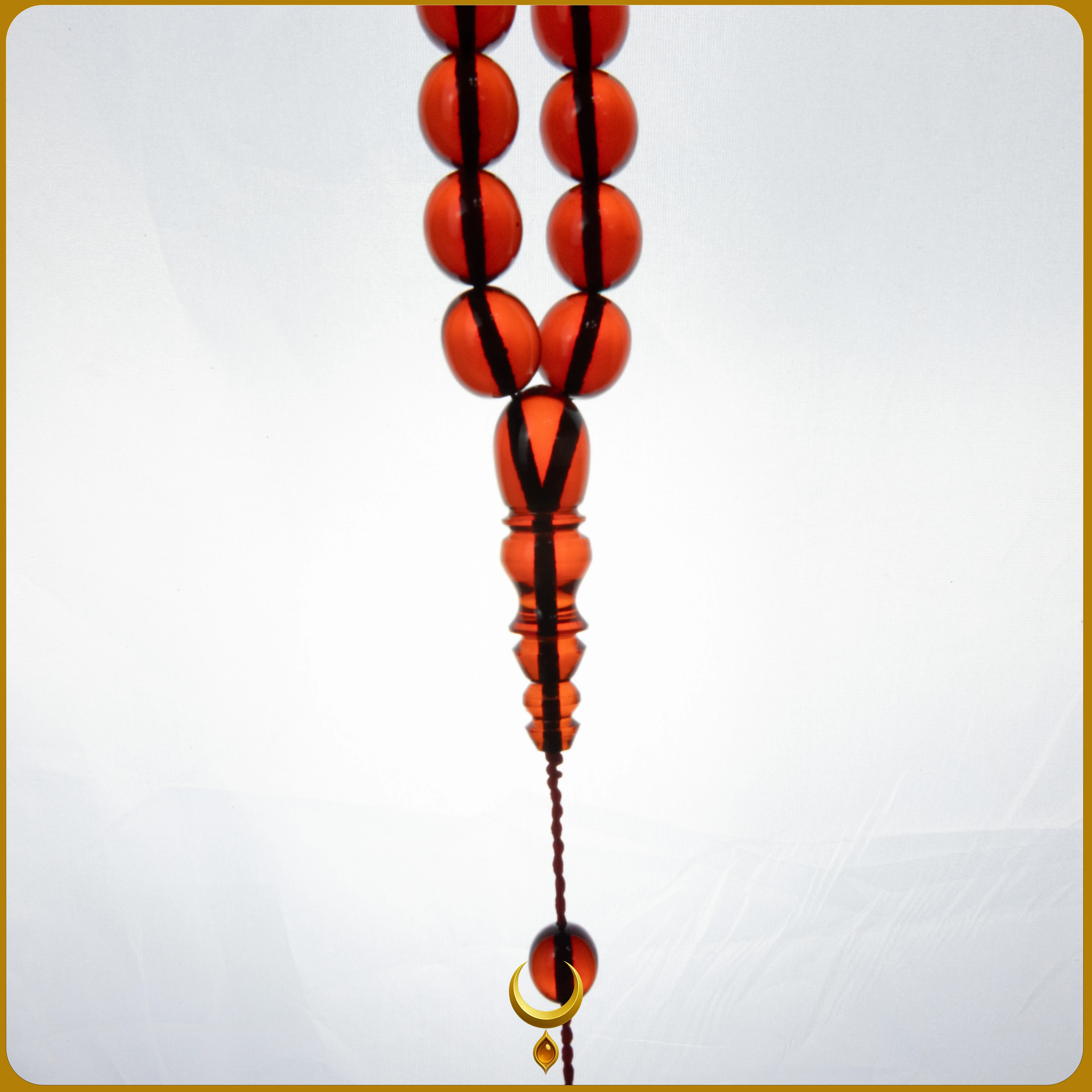 SİSTEMLİ KÜRE KESİM MASKOT ATEŞ KEHRİBAR TESBİH