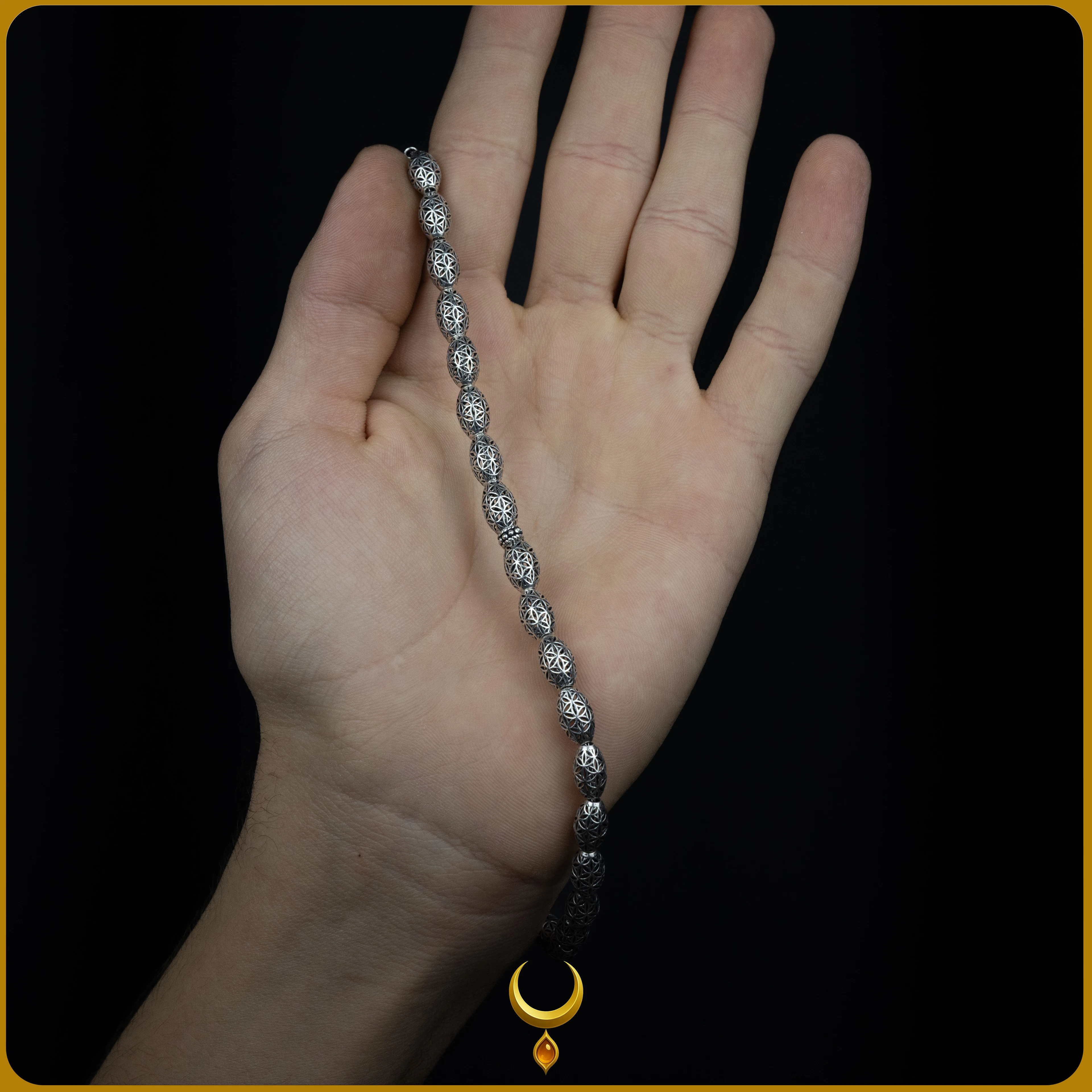 ARPA KESİM TELKARİ MODEL 925 AYAR GÜMÜŞ TESBİH