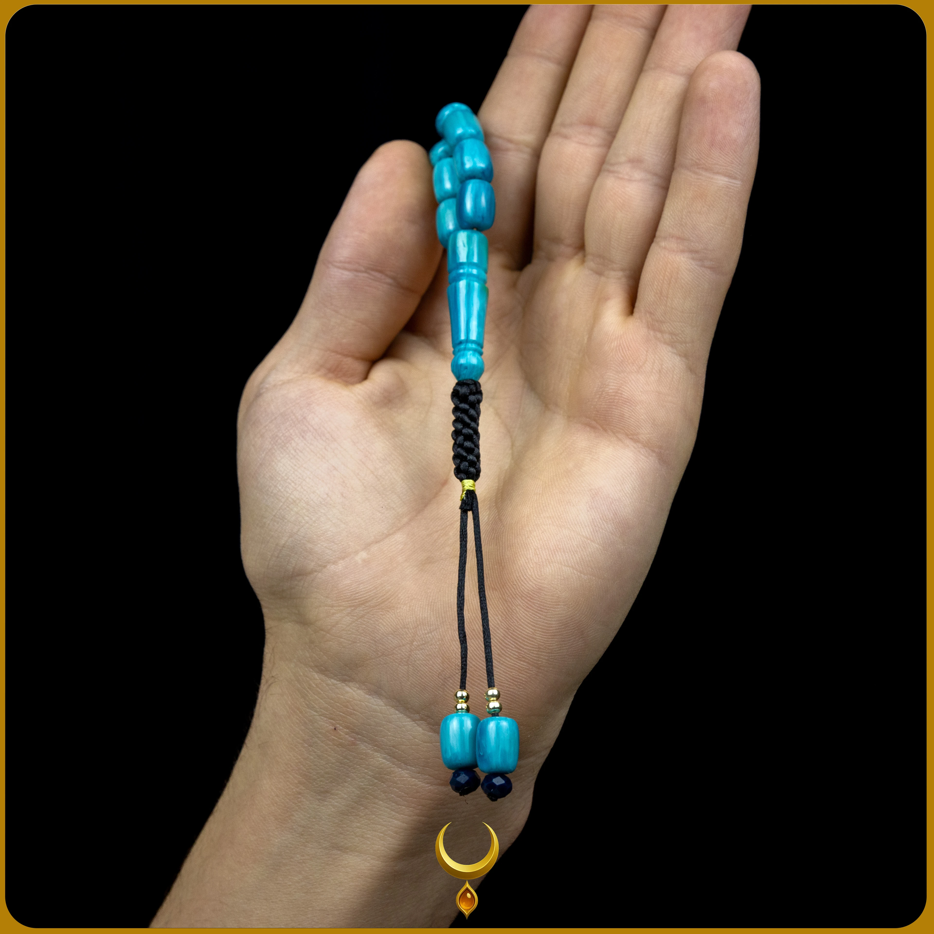 EL İŞÇİLİĞİ ÖRGÜLÜ KAPSÜL KESİM SIKMA KEHRİBAR TESBİH