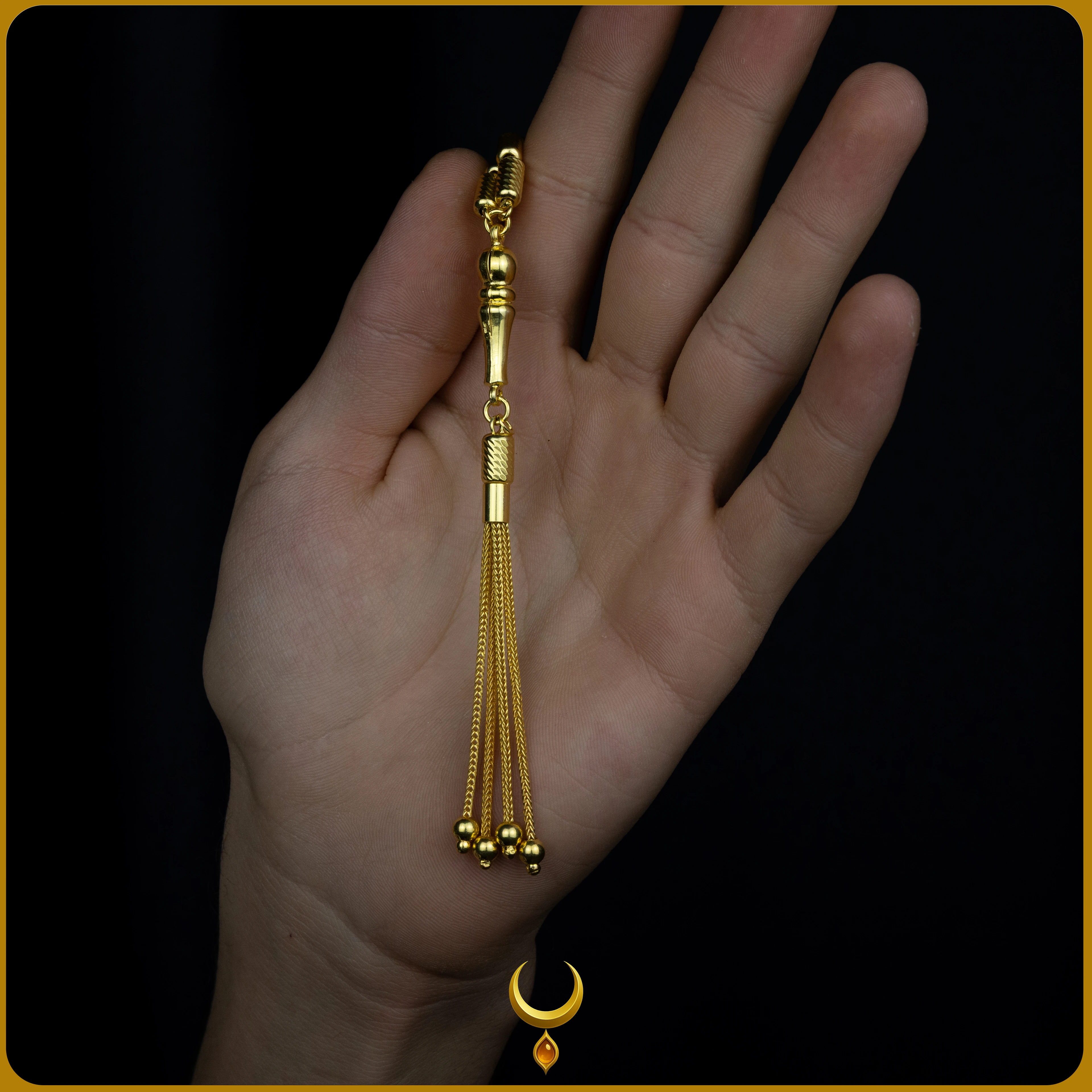 FASETA KESİM KAPSÜL MODEL 925 AYAR GÜMÜŞ GOLD TESBİH