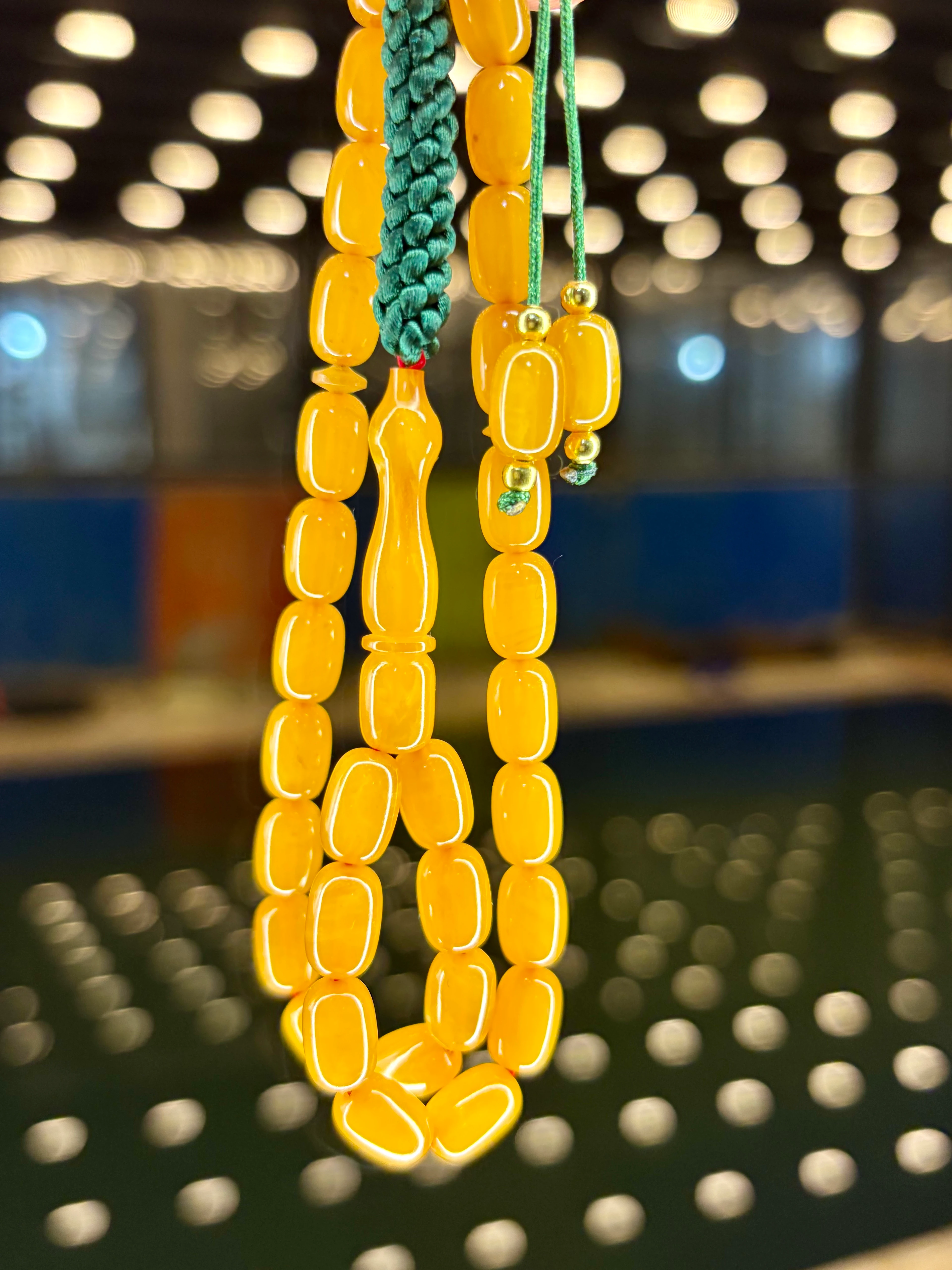 EL İŞÇİLİĞİ ÖRGÜLÜ KAPSÜL KESİM SIKMA KEHRİBAR TESBİH