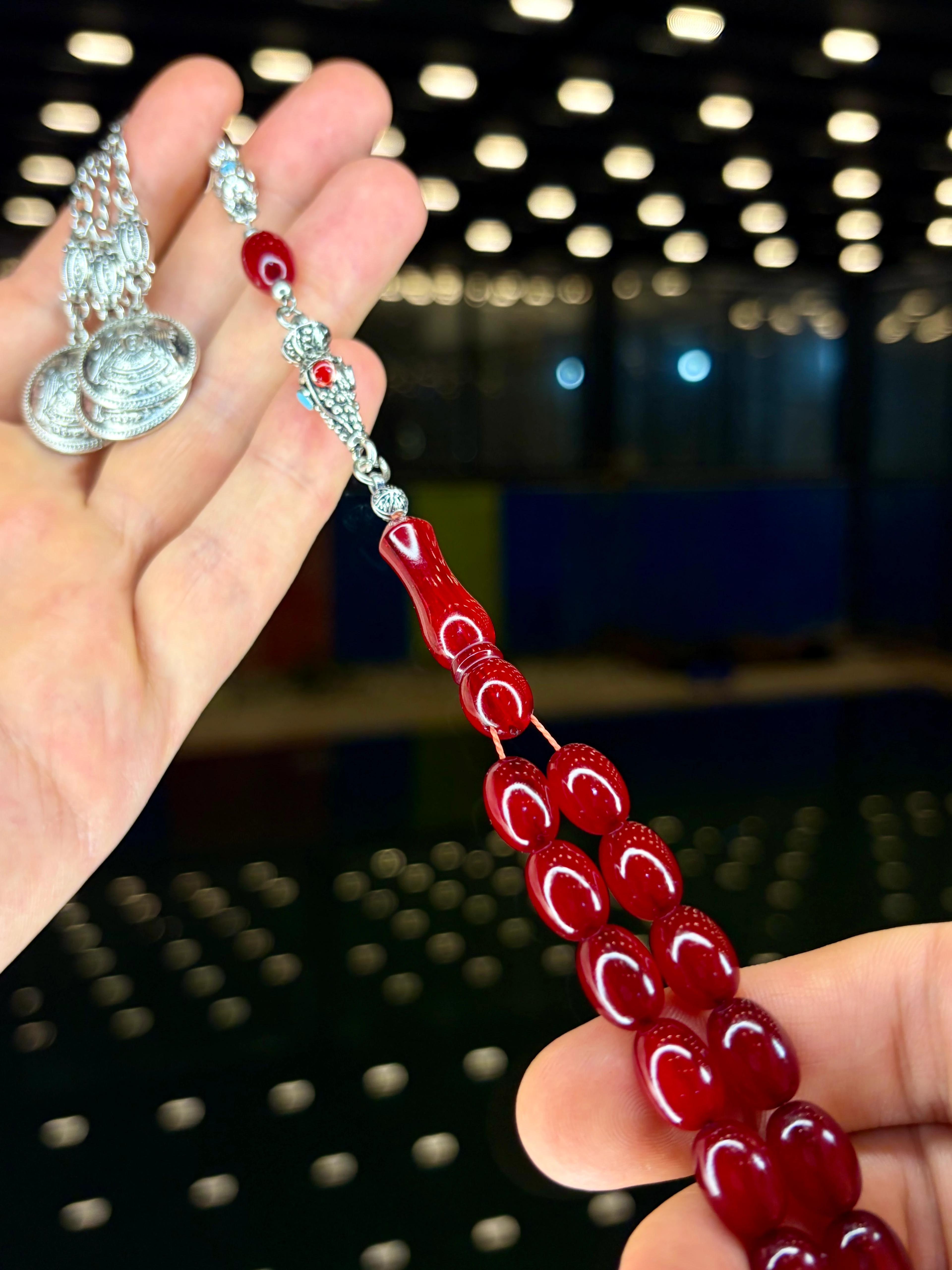 ALPAGA PÜSKÜLLÜ BEYZİ KESİM OSMANLI BENZETME SIKMA KEHRİBAR