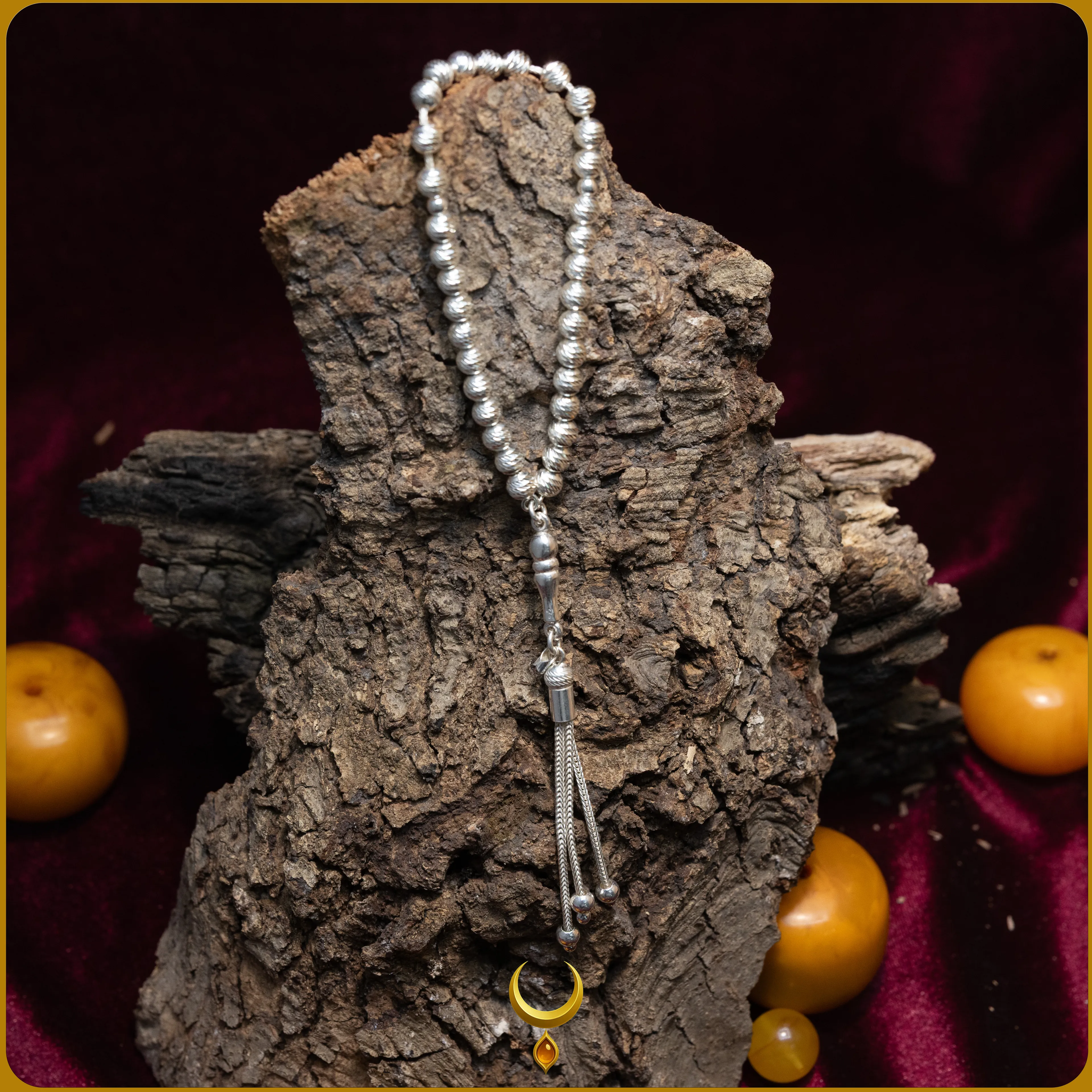 FASETA KESİM KÜRE MODEL 925 AYAR GÜMÜŞ TESBİH