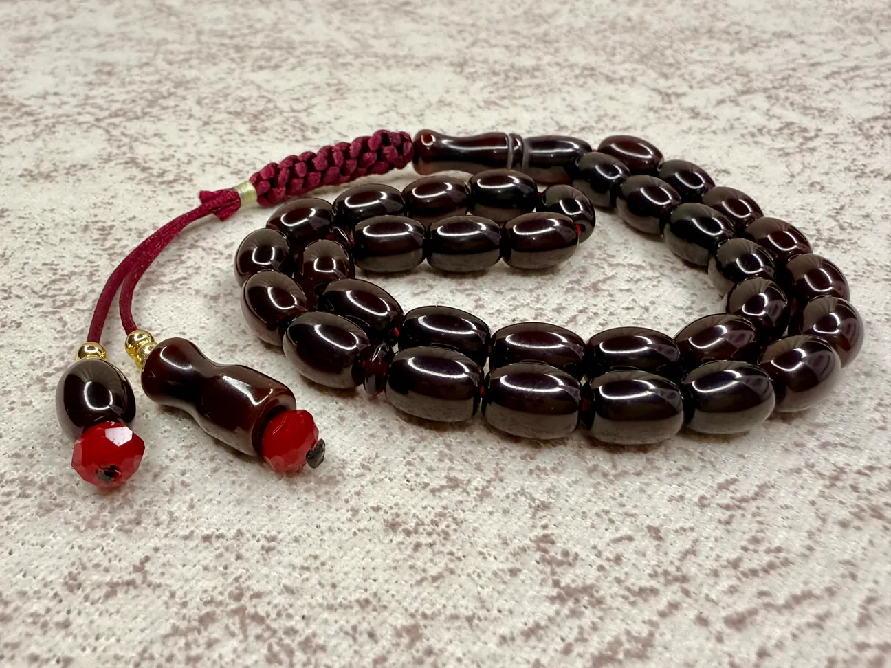 2’li Sıkma ve Ateş-i Kehribar Tesbih Seti