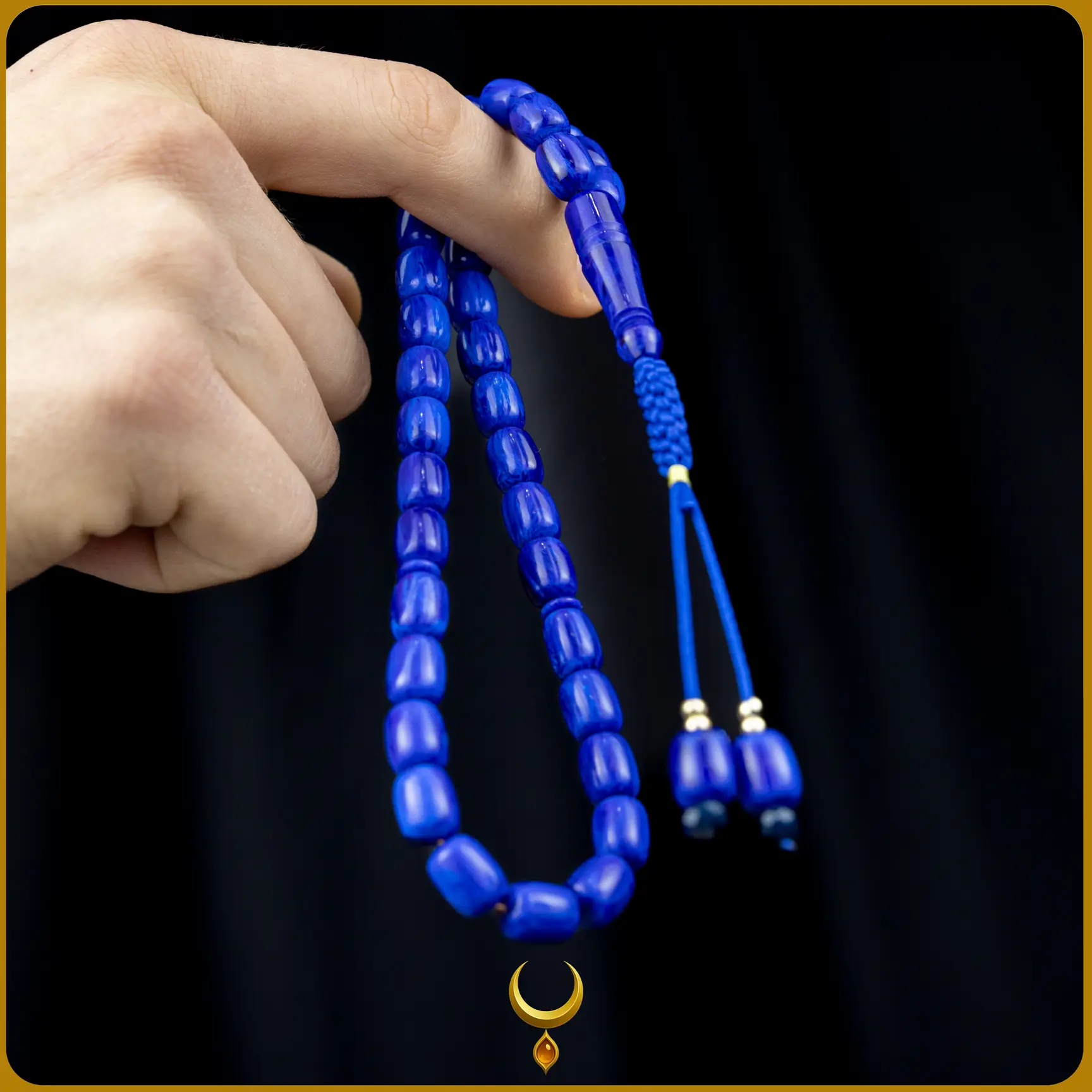 4'lü Sıkma Kehribar Tesbih Seti