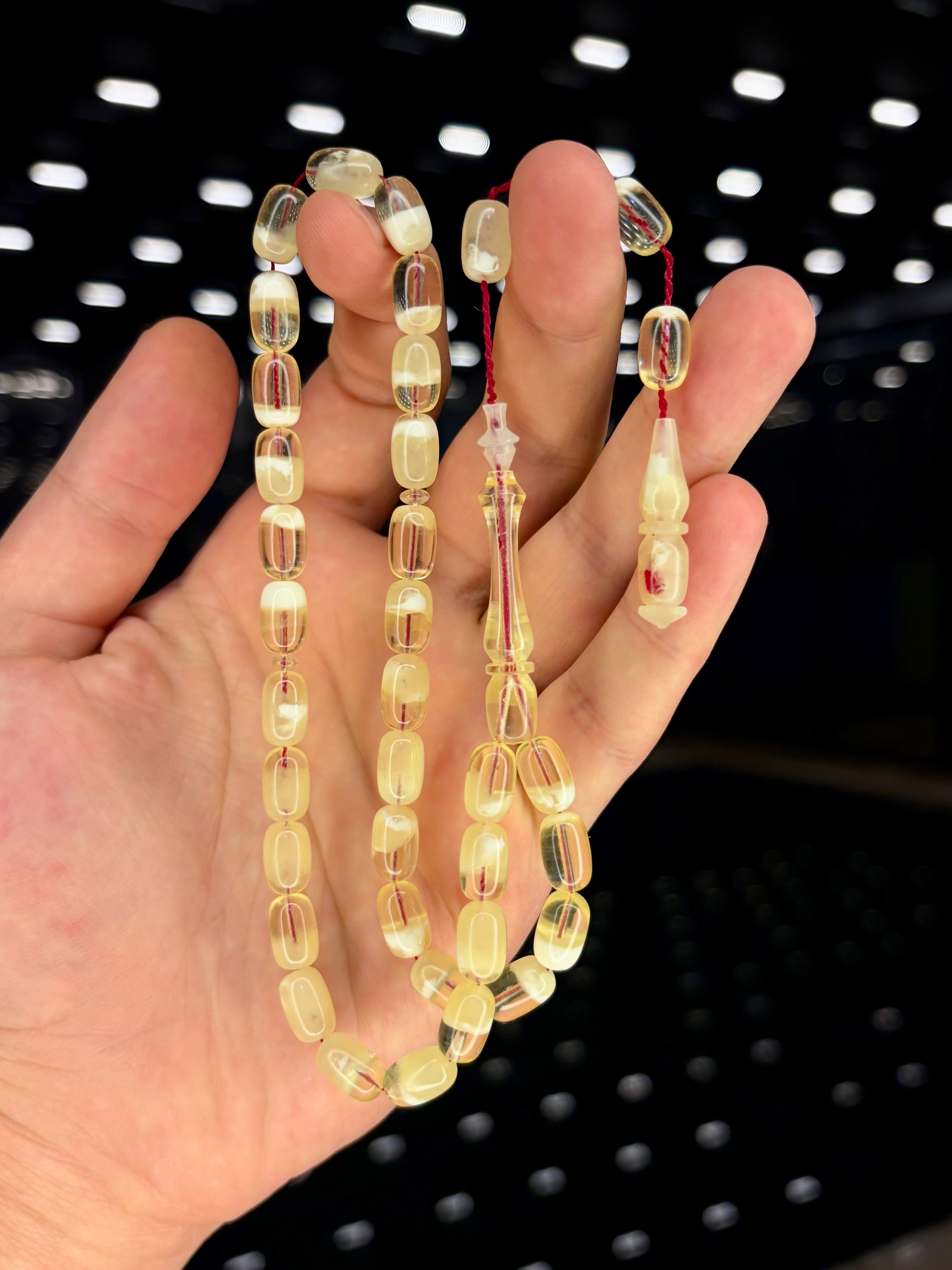 SİSTEMLİ KAPSÜL KESİM KEHRİBAR TESBİH