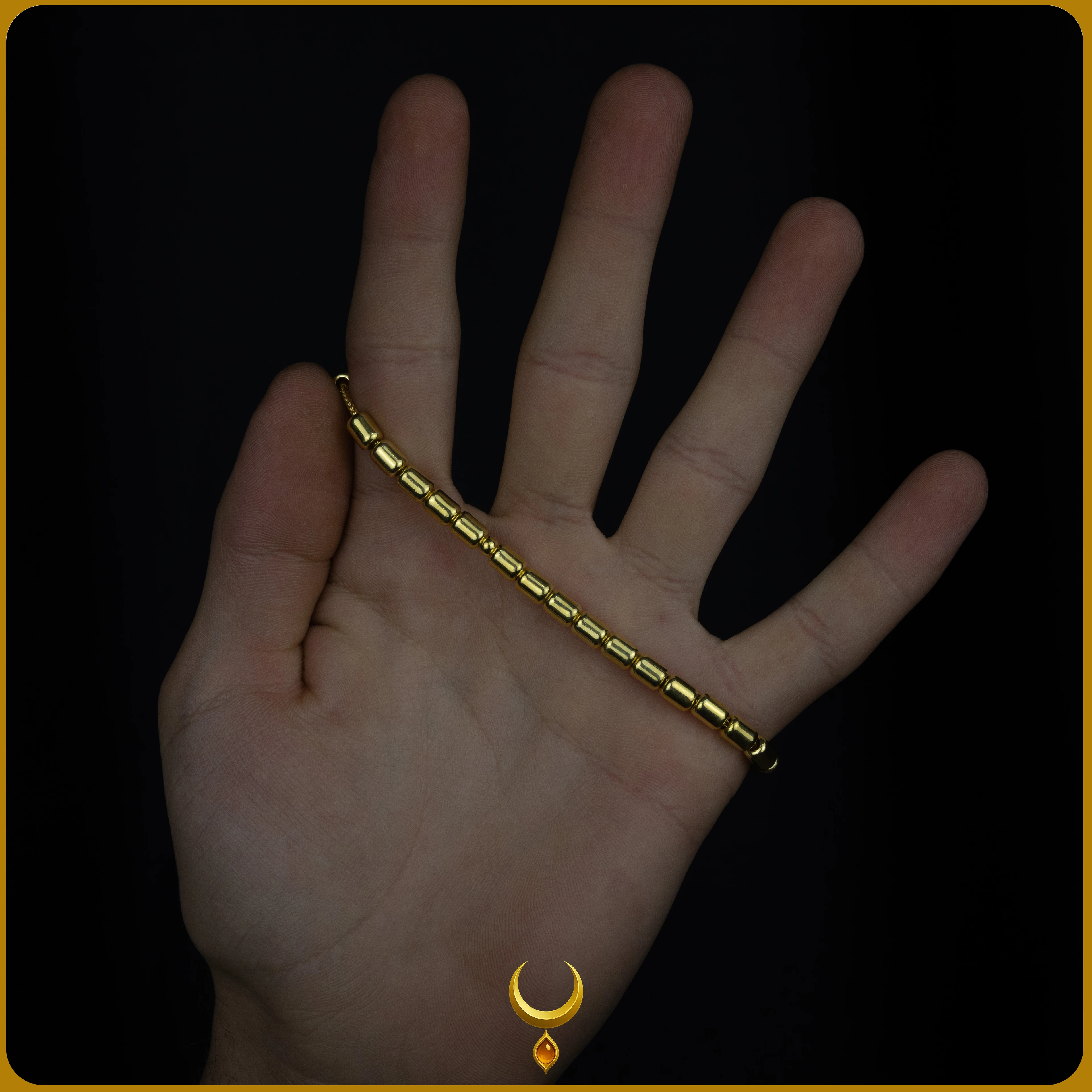 KAPSÜL KESİM GOLD 925 AYAR GÜMÜŞ TESBİH