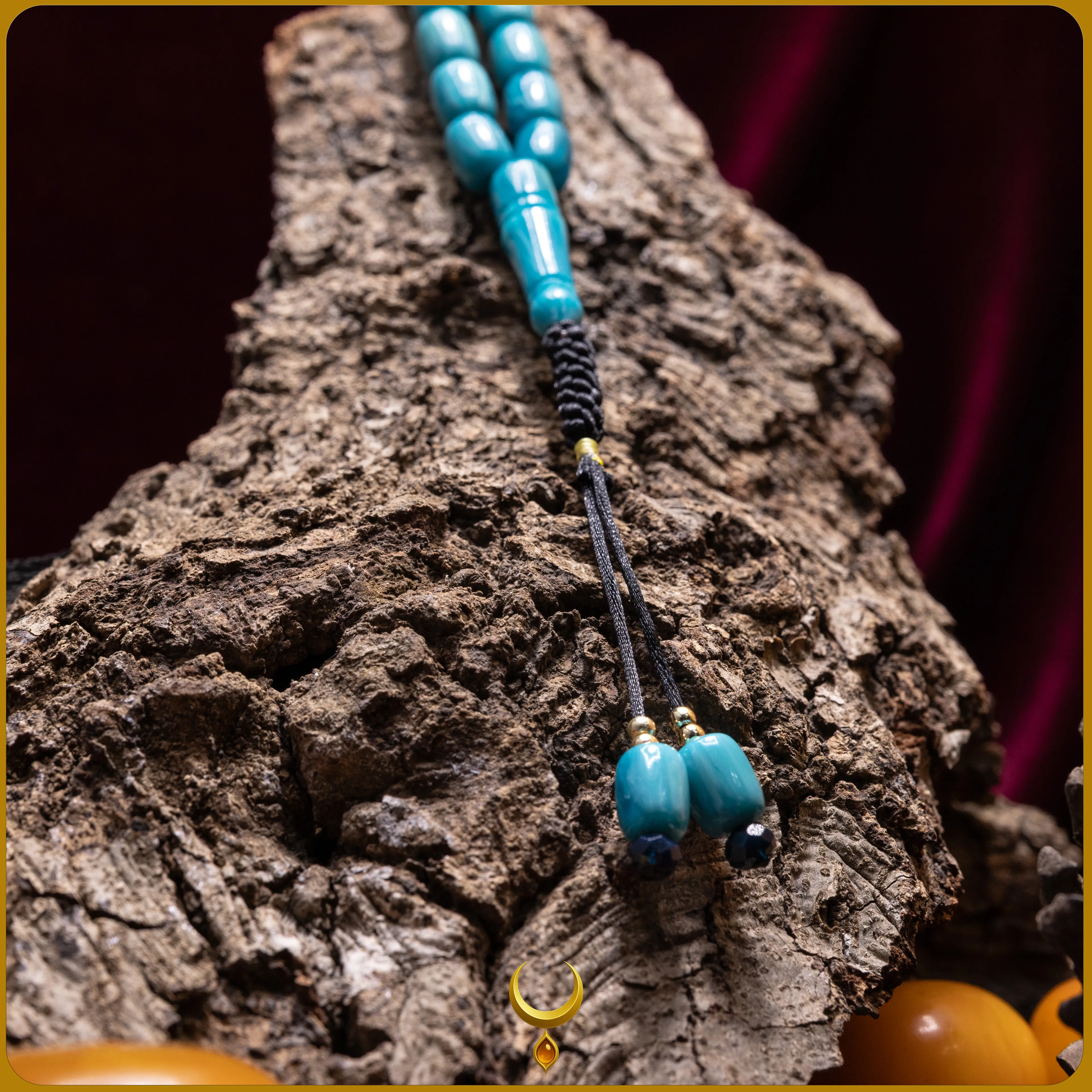 EL İŞÇİLİĞİ ÖRGÜLÜ KAPSÜL KESİM SIKMA KEHRİBAR TESBİH