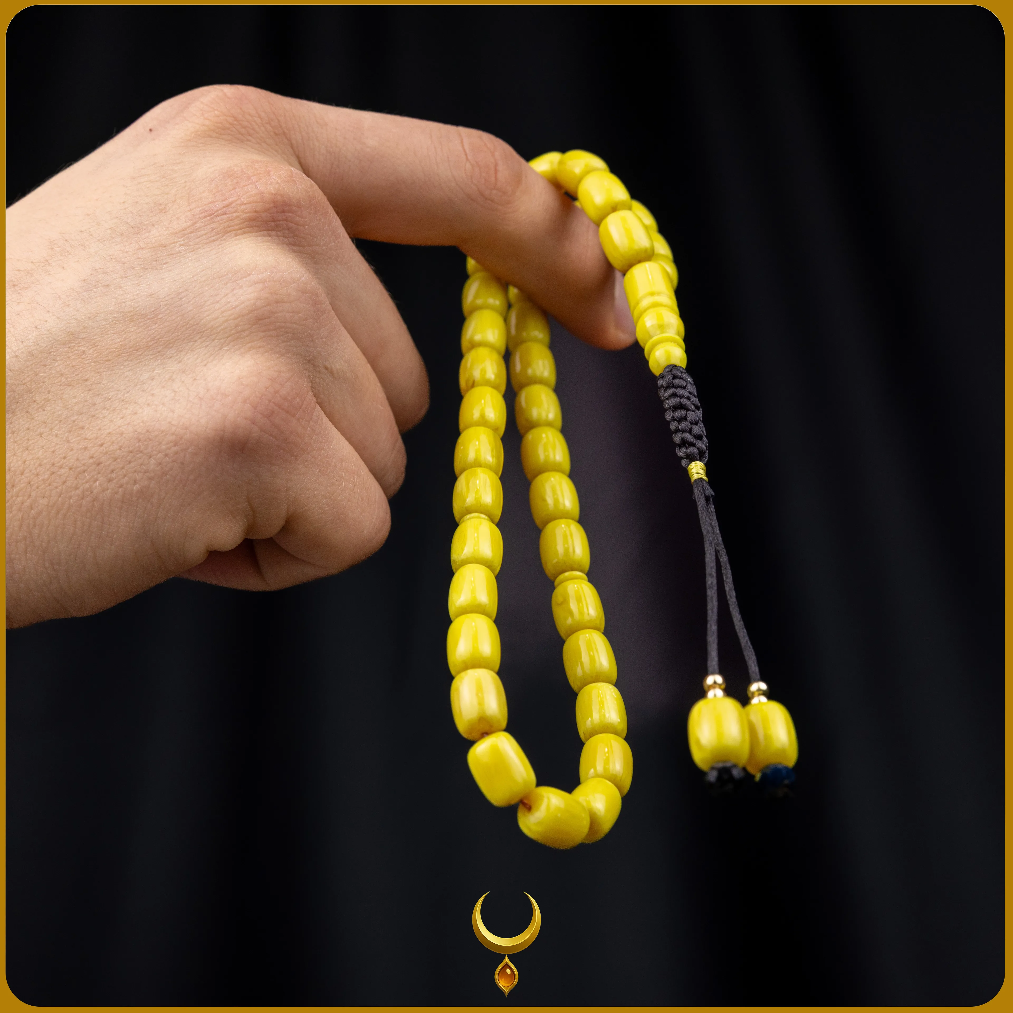 EL İŞÇİLİĞİ ÖRGÜLÜ KAPSÜL KESİM SIKMA KEHRİBAR TESBİH