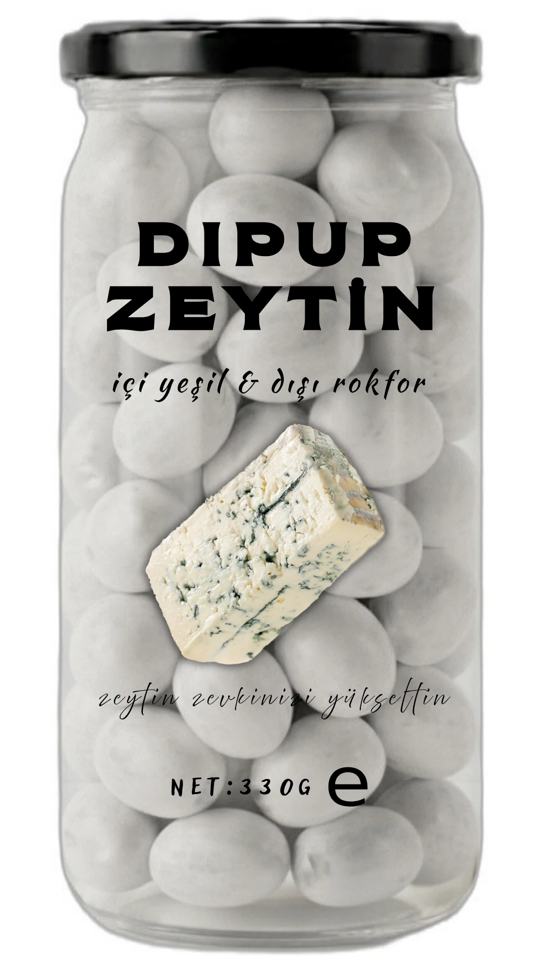 330 GR KAVANOZ ROKFORLU DIPUP ZEYTİN