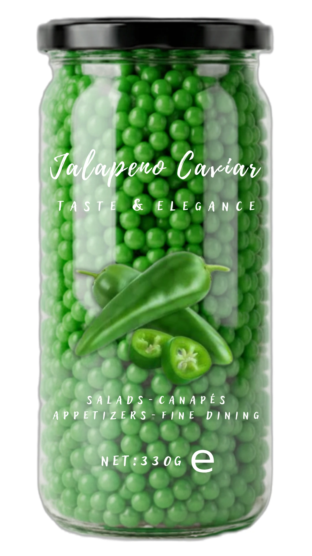 330 GR KAVANOZ JALAPENO HAVYARI