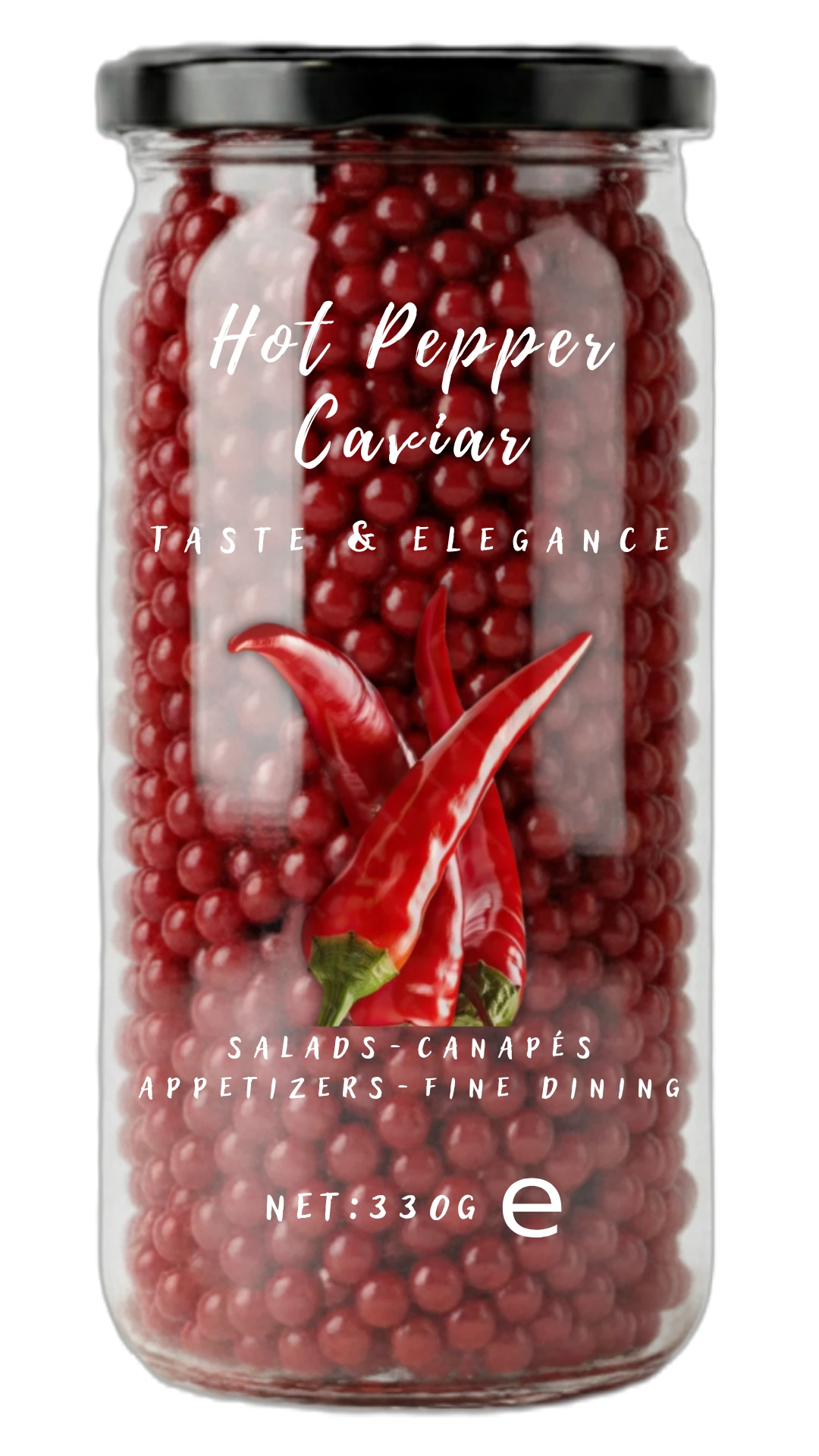 330 GR KAVANOZ ACI BİBER HAVYARI