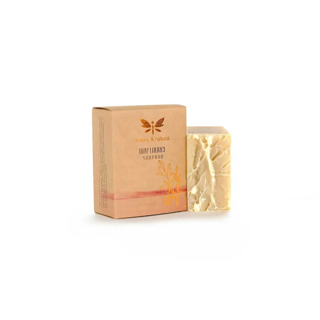 Luxury & Natural Bay Laurel Defne Zamanı el yapımı sabun — soğuk proses