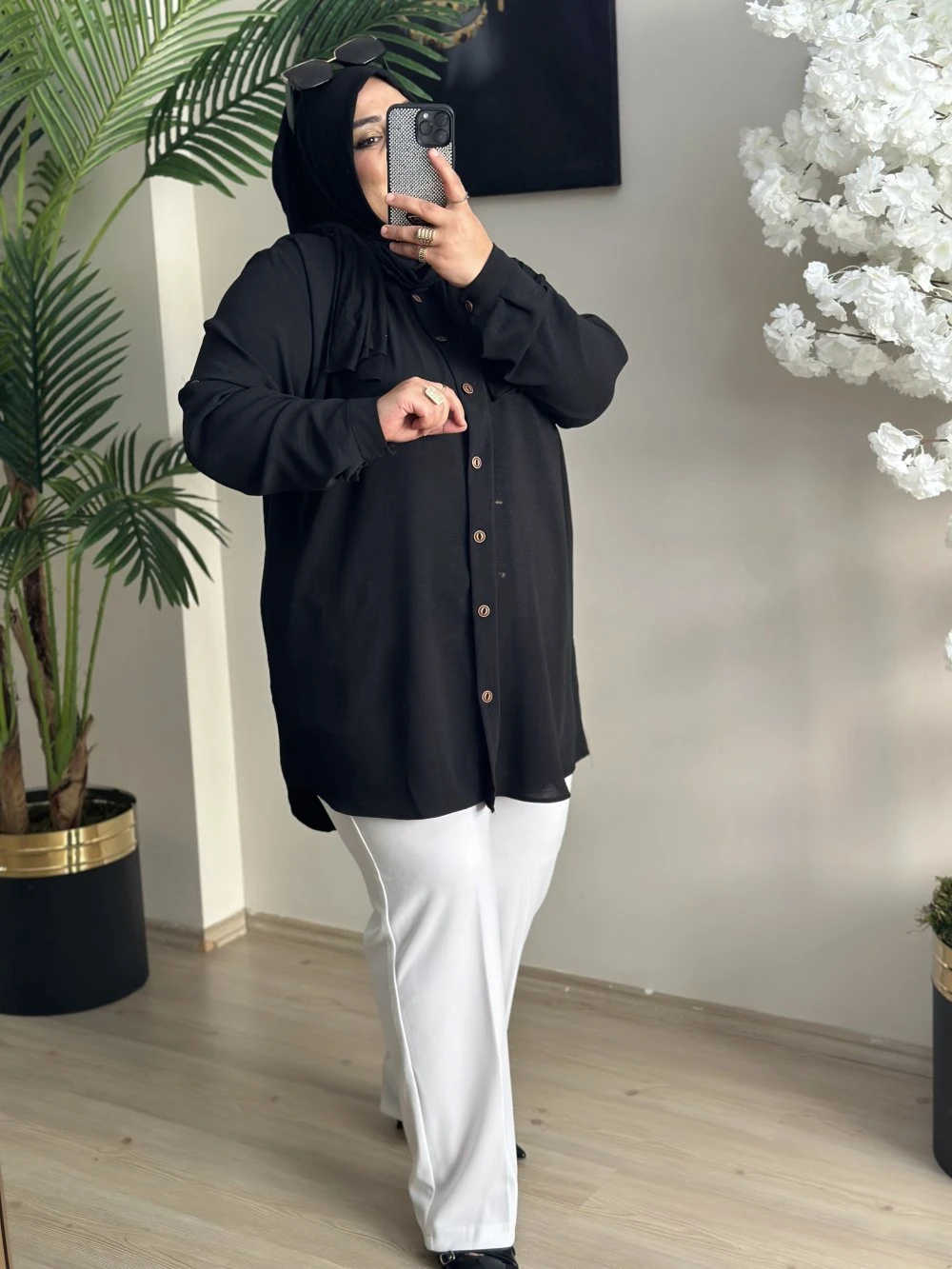 Büyük Beden Gömlek Aerobin Kumaş