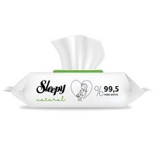 SLEEPY NATUREL ISLAK MENDİL 90 LI