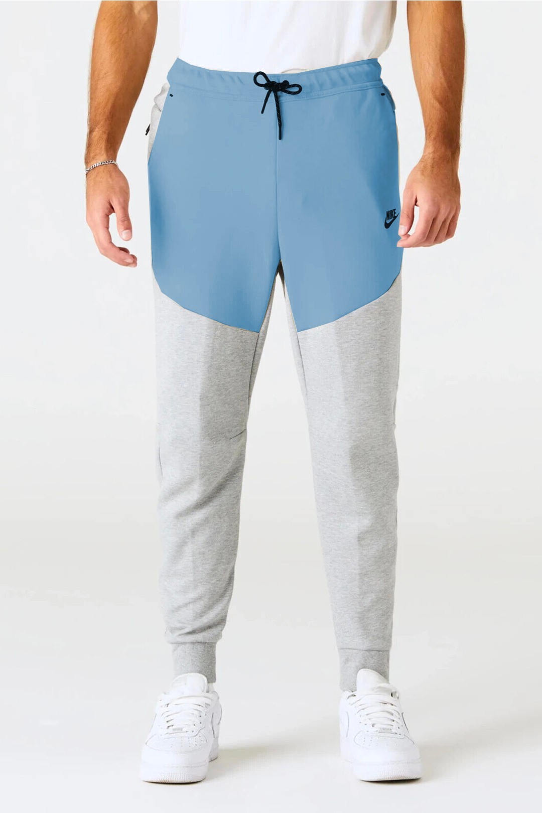 Tech Fleece Joggers - Blue/Dark Grey