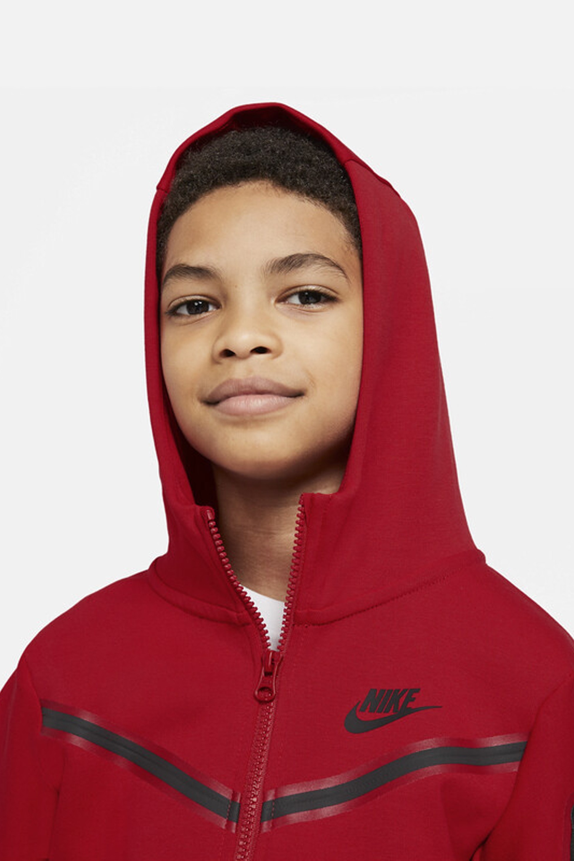 Çocuk Tech Fleece Eşofman Takımı - Kırmızı