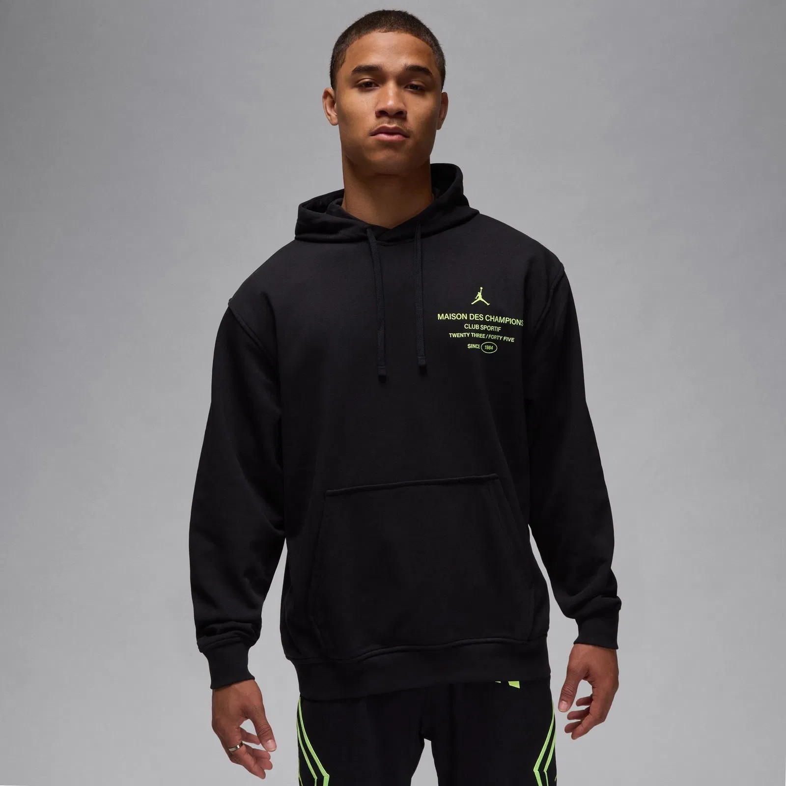 Dri-FIT Fleece Pullover Hoodie - Siyah
