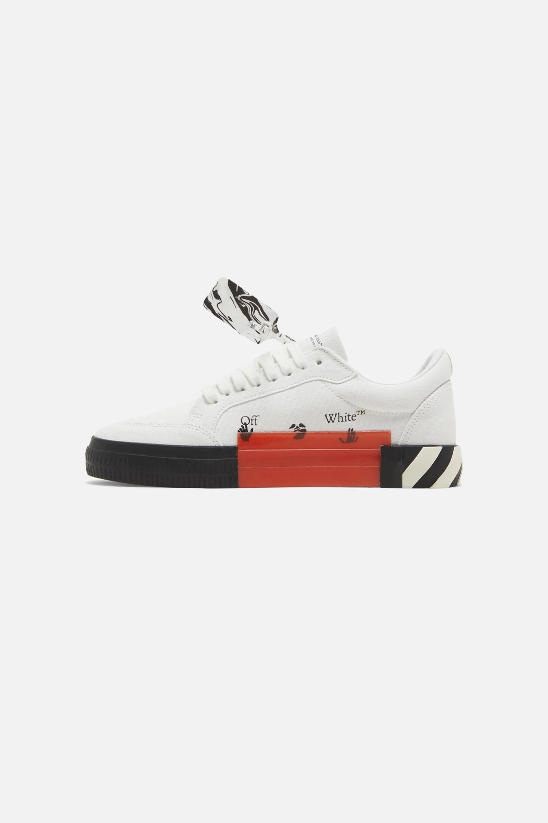 Off-White Vulcanized Low 'White Black'