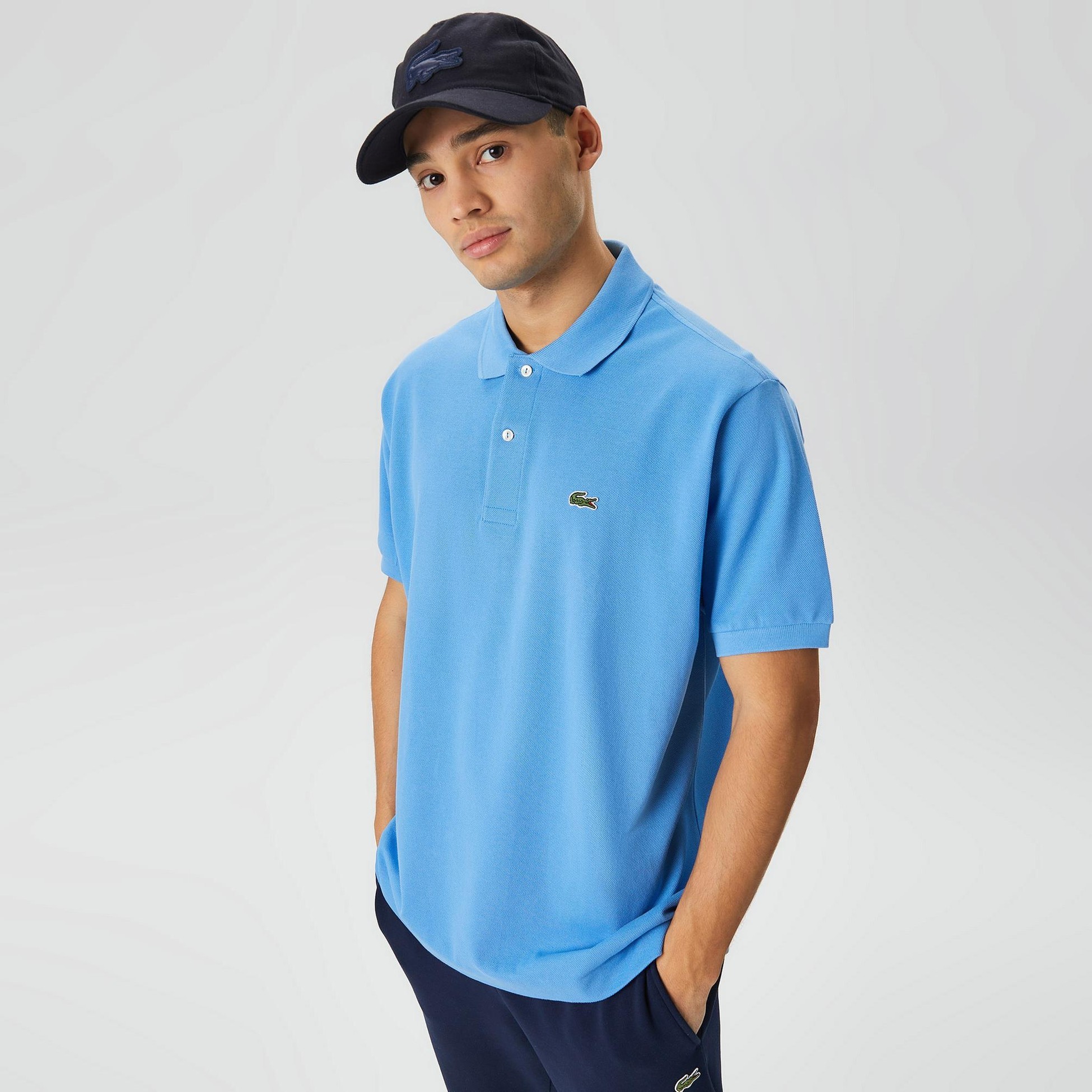 Classic Fit L1212 Polo - Açık Mavi
