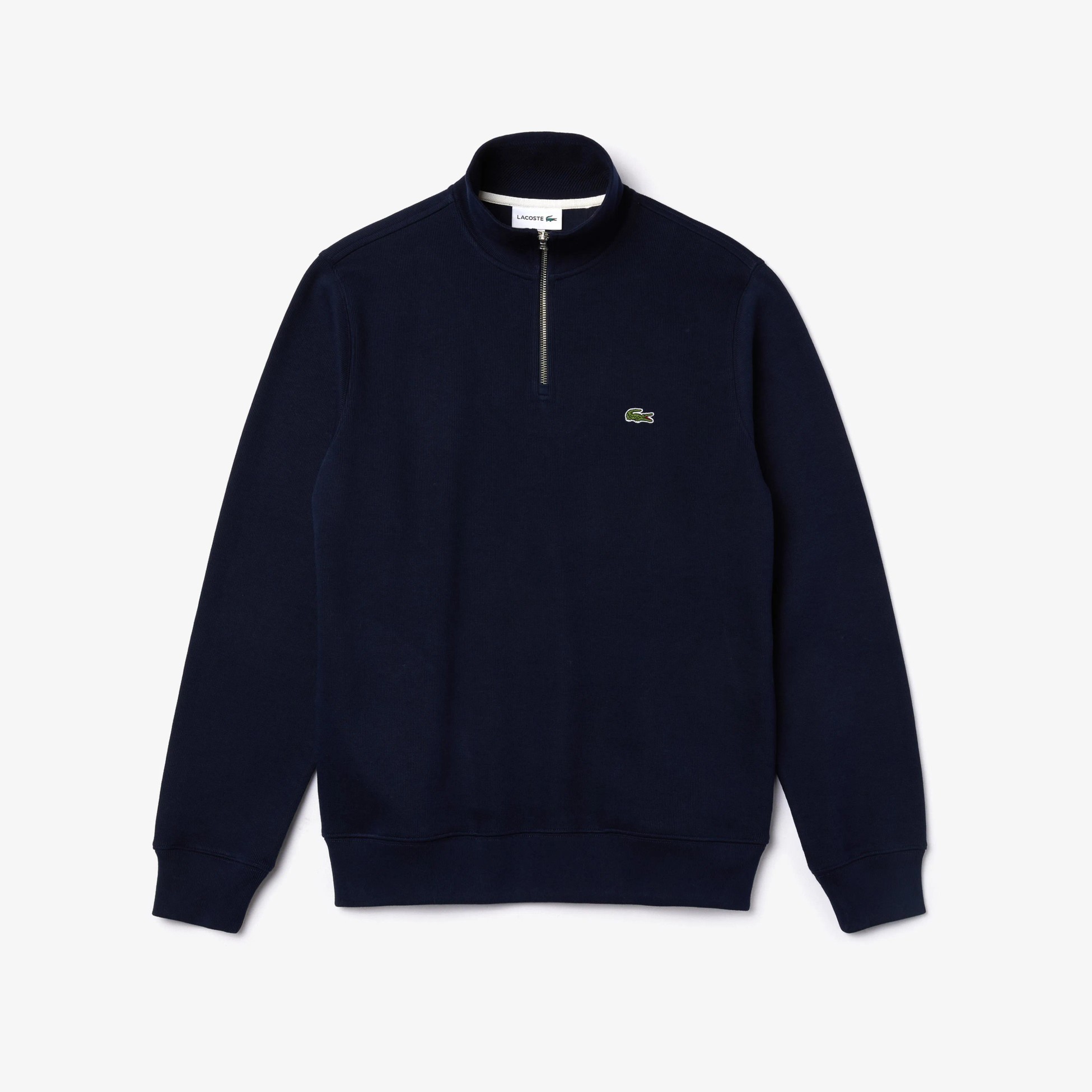 Classic Fit Yarım Fermuarlı Sweatshirt - Lacivert