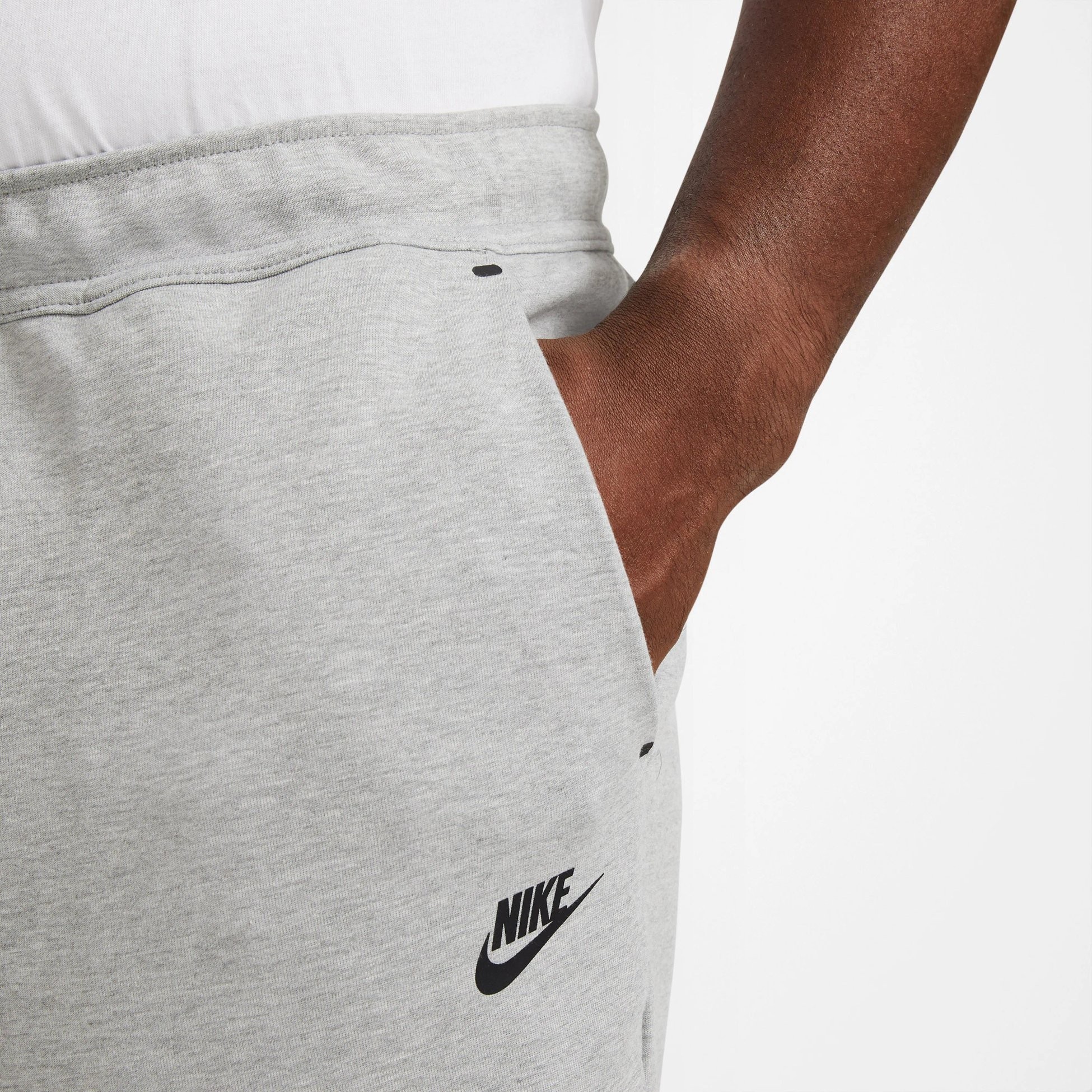 Tech Fleece Joggers - Dark Grey Heather/Black