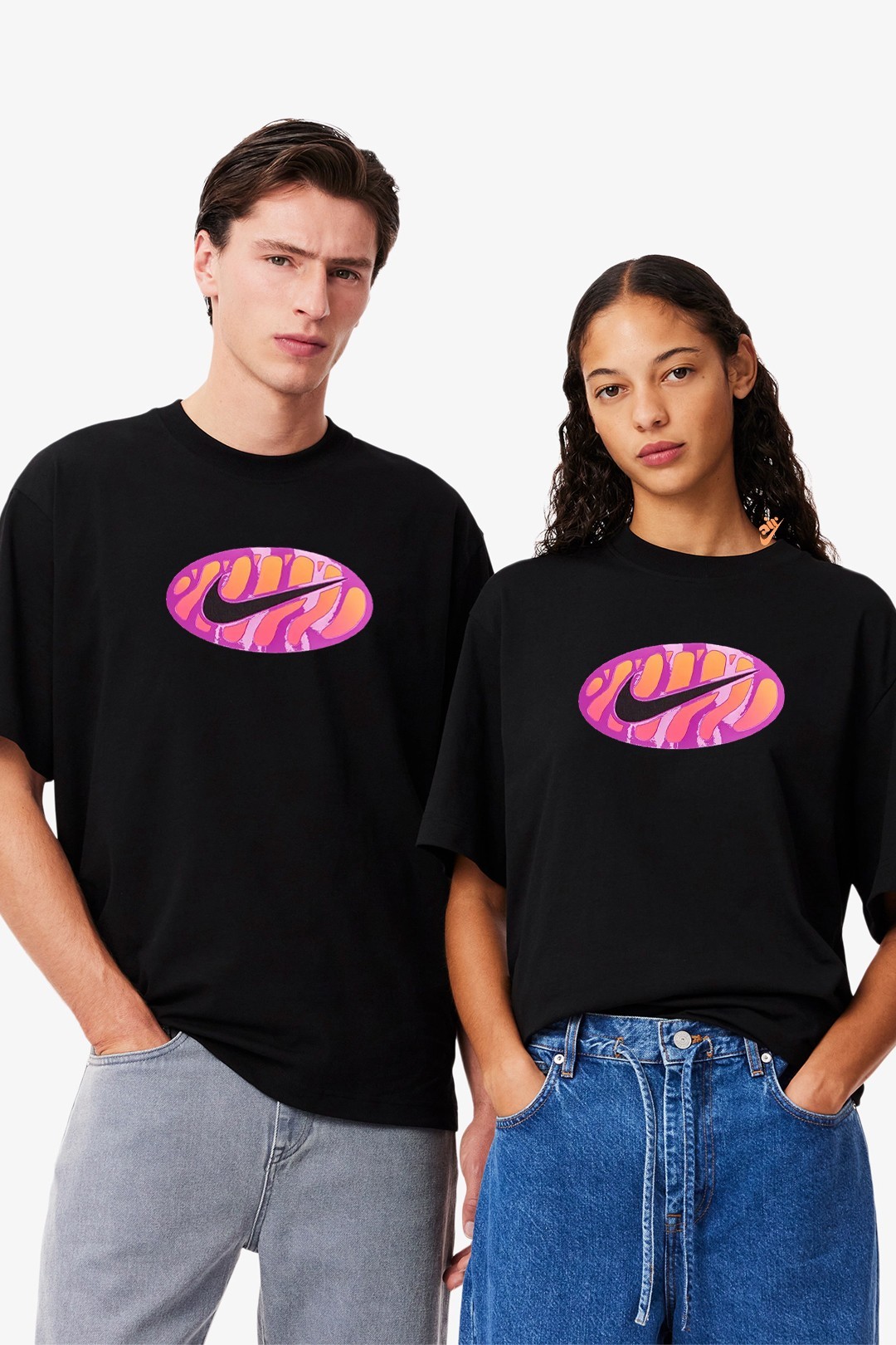 U Nsw Tee M90 Am Day Lbr T-Shirt - Siyah