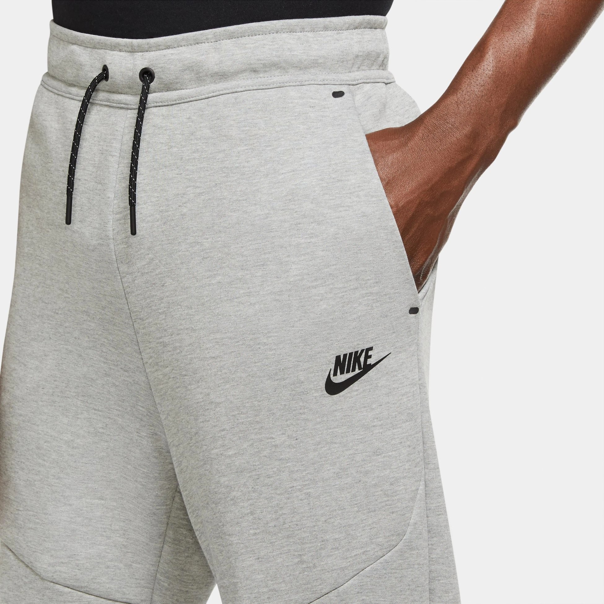 Tech Fleece Joggers - Dark Grey Heather/Black
