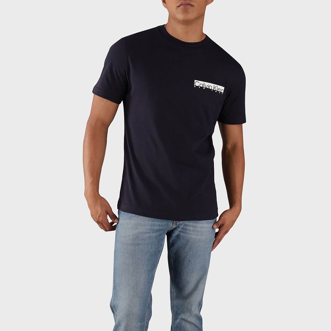 Ny Chest Box Logo T-shirt