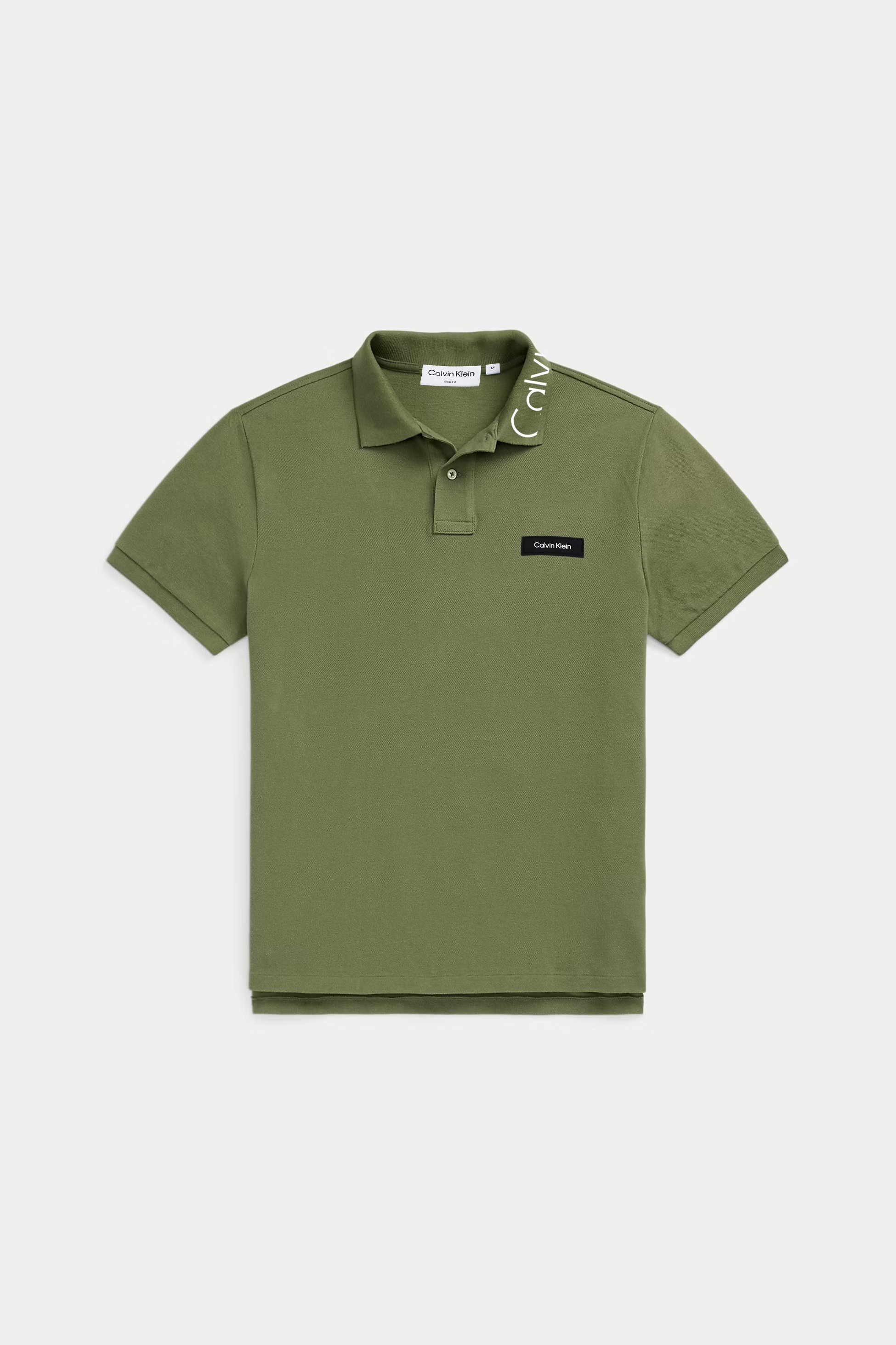 Streç Pique Slim Polo  T-Shirt - Yeşil