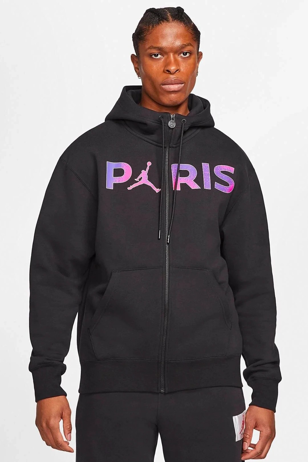 Paris Saint-Germain Fermuarlı Fleece Hoodie