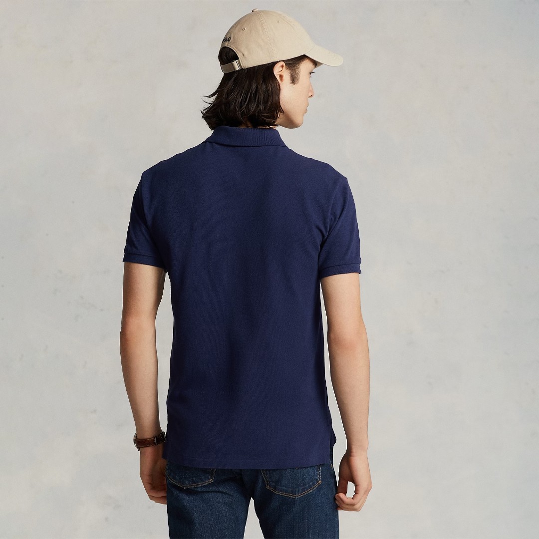 The Iconic Mesh Polo - Lacivert