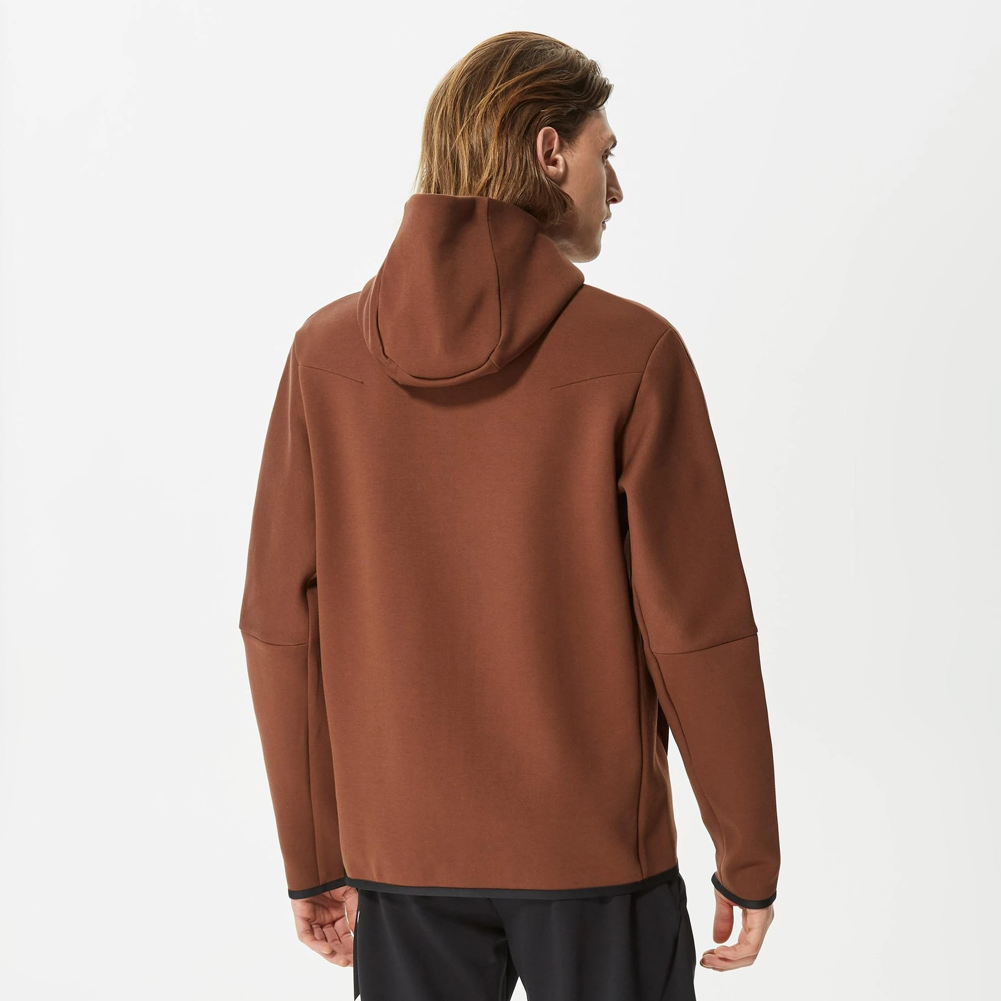 Tech Fleece Full Zip Hoodie - Cocao Wow/Siyah