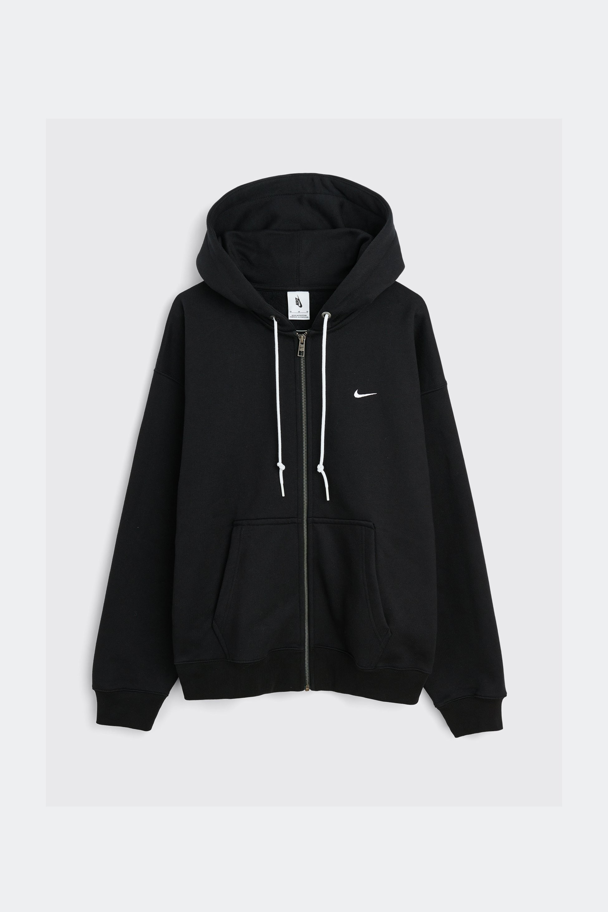 Solo Swoosh Tam Boy Fermuarlı Hoodie