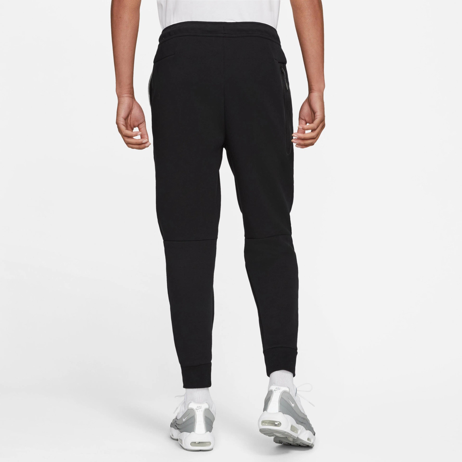 Tech Fleece Joggers - Dark Grey Heather/Black/White
