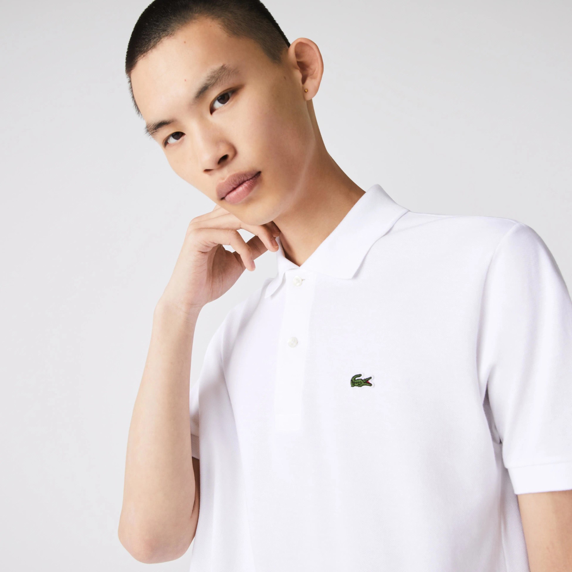 Classic Fit L1212 Polo - Beyaz