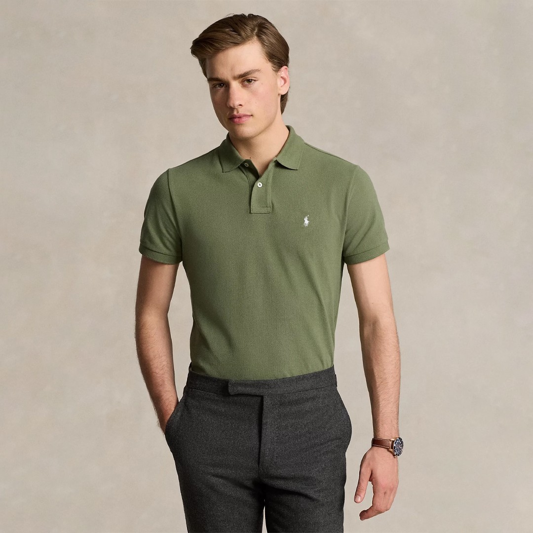 The Iconic Mesh Polo - Yeşil