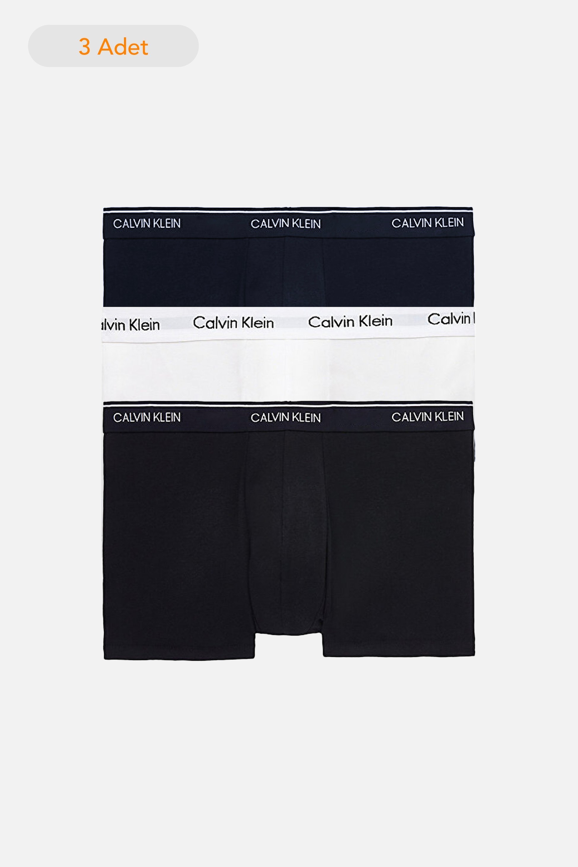 Erkek 3’Lü Trunk Boxer Seti - Cotton Stretch