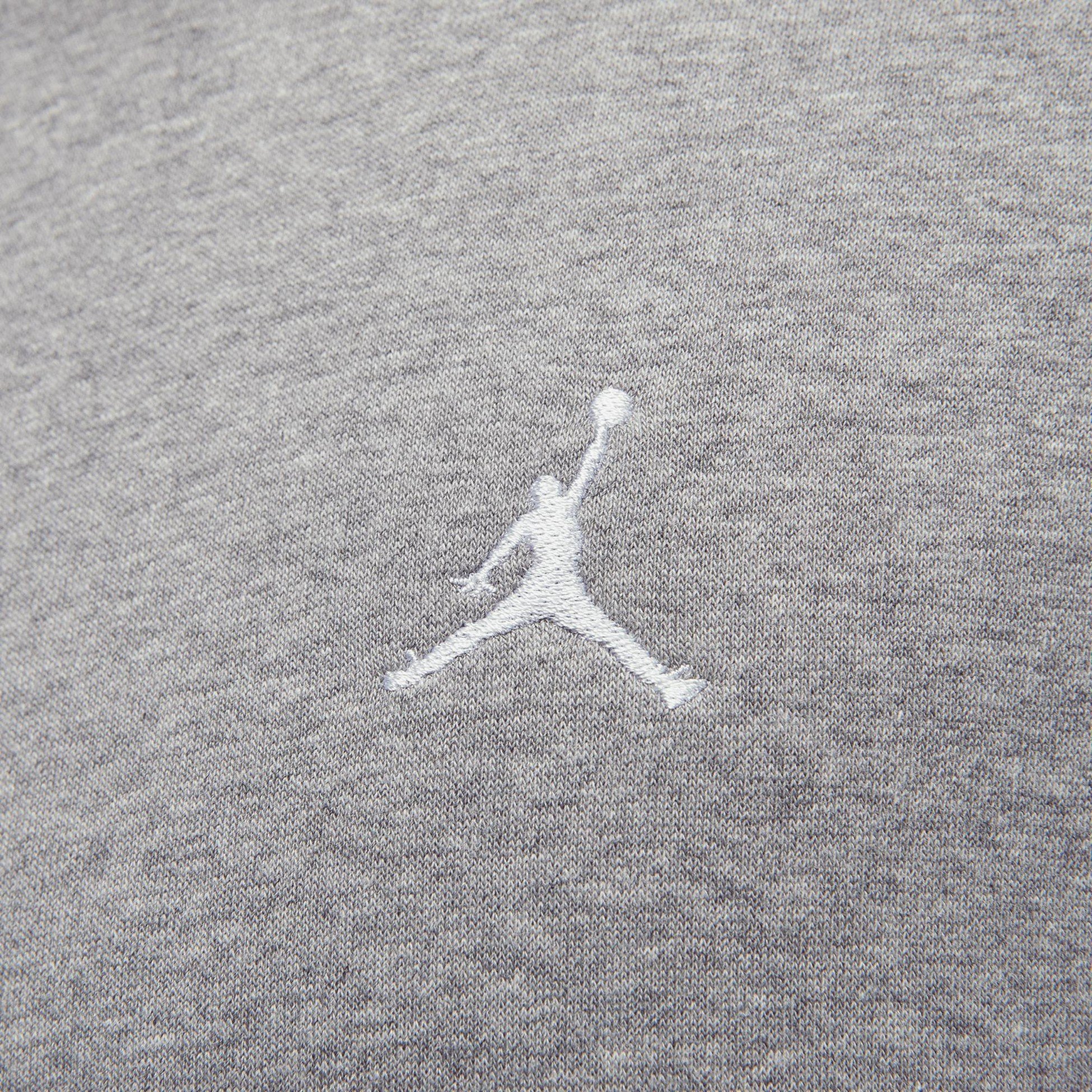 Essentials Tam Boy Fermuarlı Fleece Takım - Dark Grey Heather/Silver