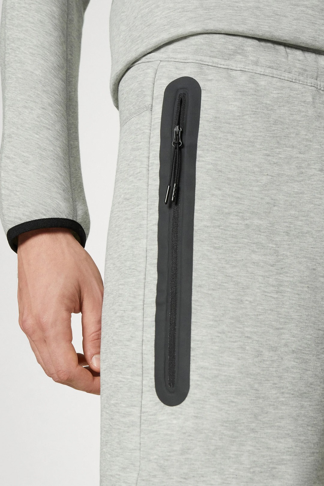 Yeni Tech Fleece Şort - Gri