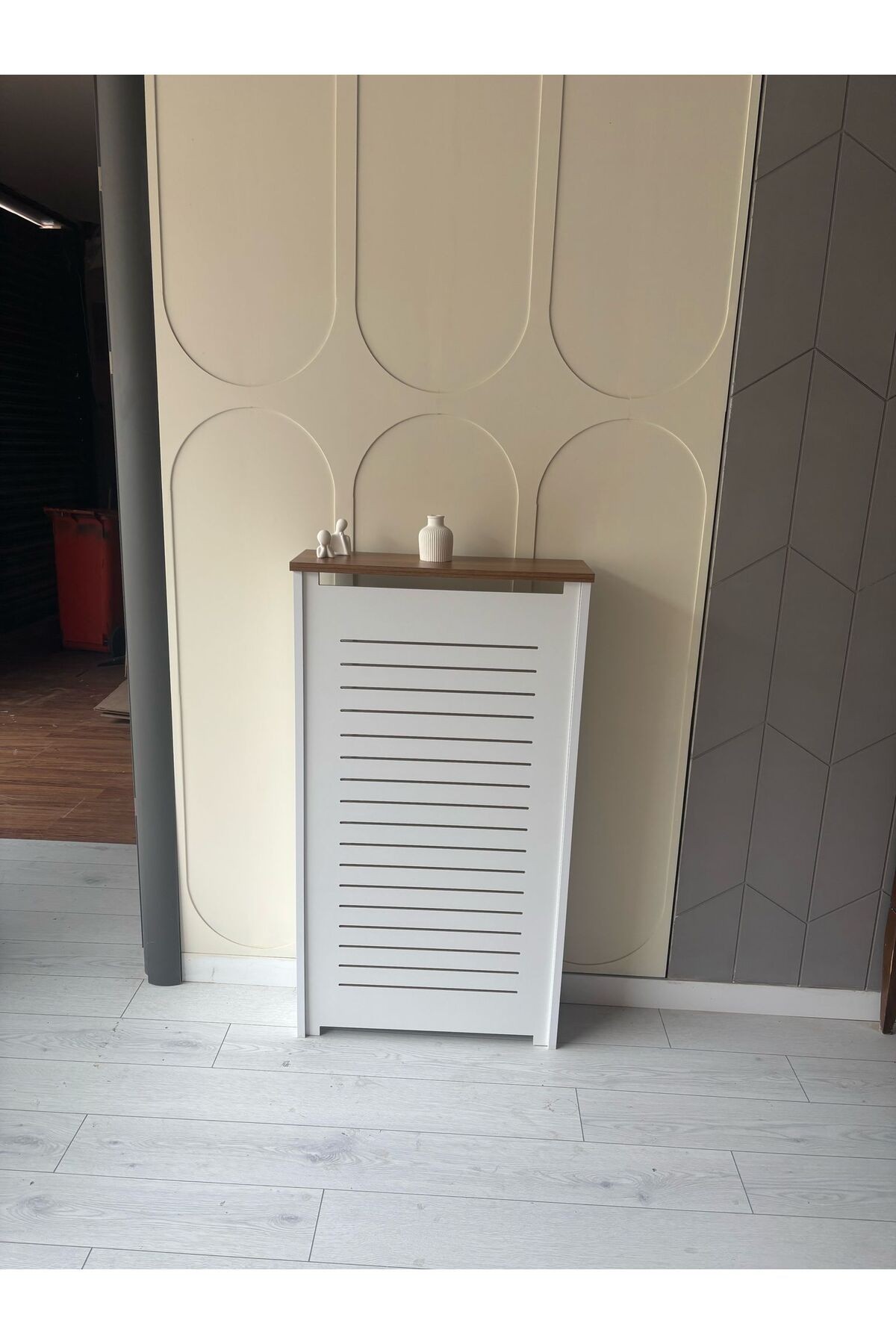 TUNACAN TREND Teak Beyaz-Ahşap Petek Kaplama