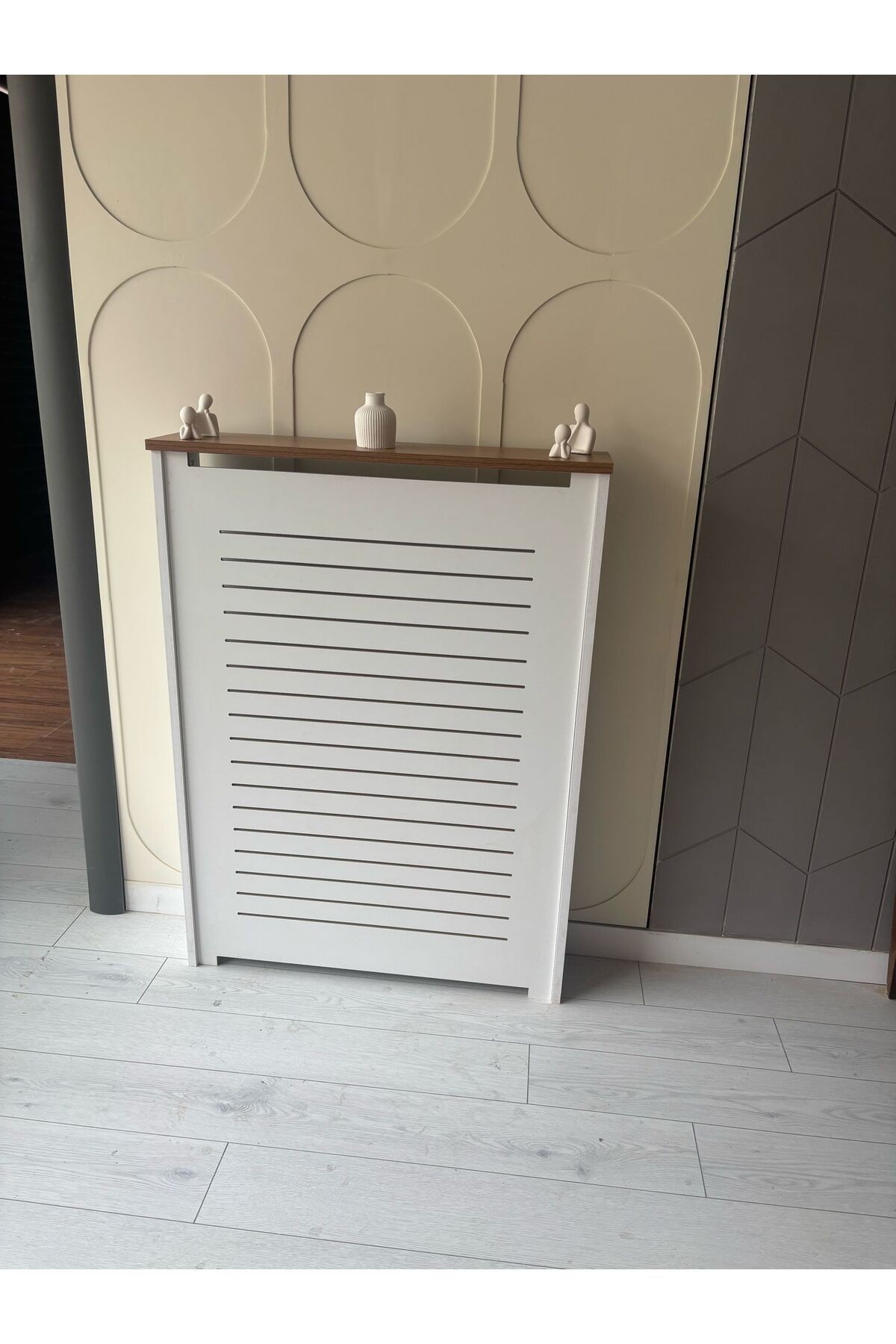 TUNACAN TREND Teak Beyaz-Ahşap Petek Kaplama