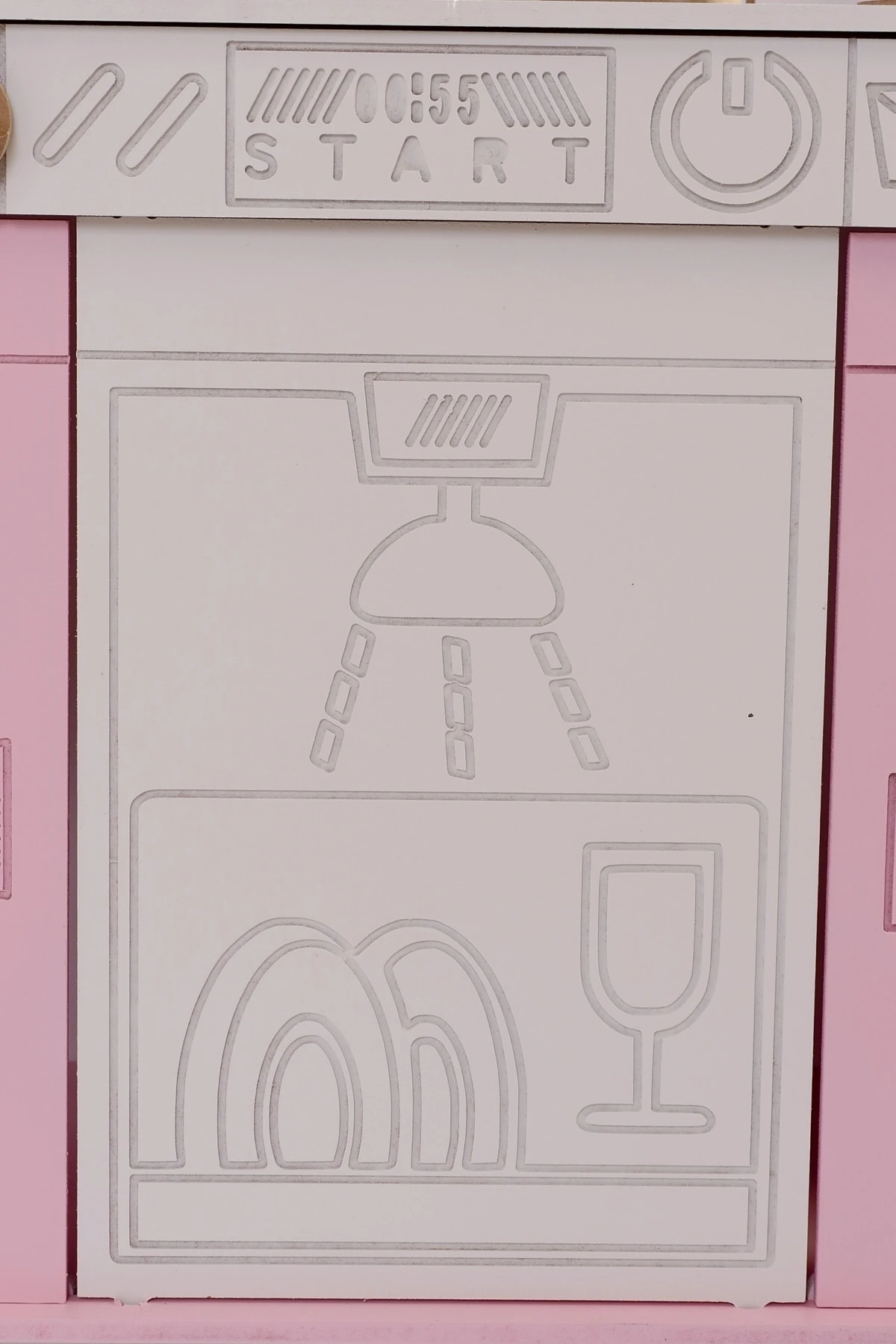 Boyalı Ahşap Oyuncak Mutfak Servis Seti