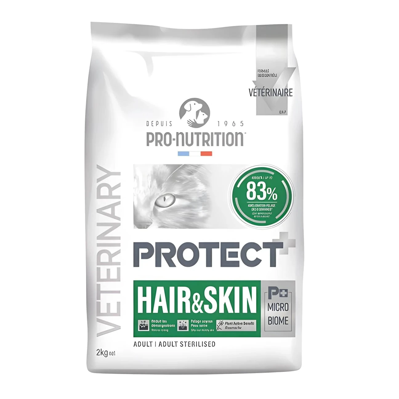 Protect Veterinary Hair Skin Dermatolojik Hypoallergenic Kedi Maması 2 kg