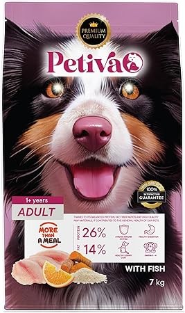 Petiva Somon Portakal Yetişkin Köpek Maması 7 kg