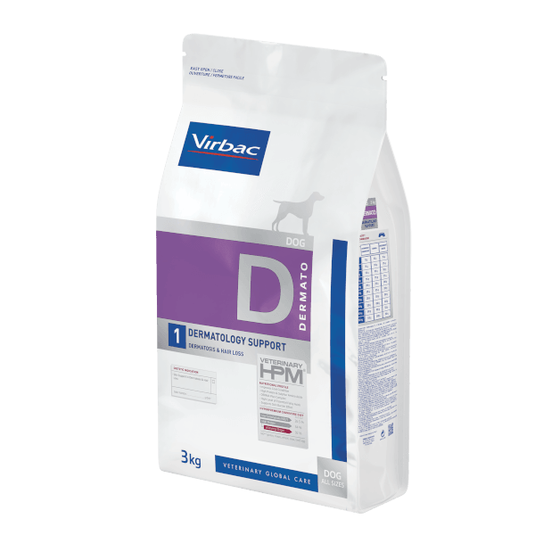 Virbac Veterinary HPM Dermatology Support Dog Food 12 kg