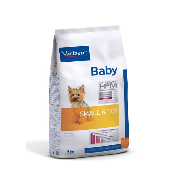 Virbac HPM Small & Toy Baby 1,5 kg – Küçük Irk Yavru Köpekler İçin Premium Mama