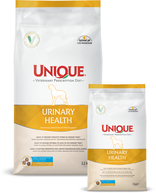 Unique Vet Diet Urinary Health Köpek Maması 12 kg