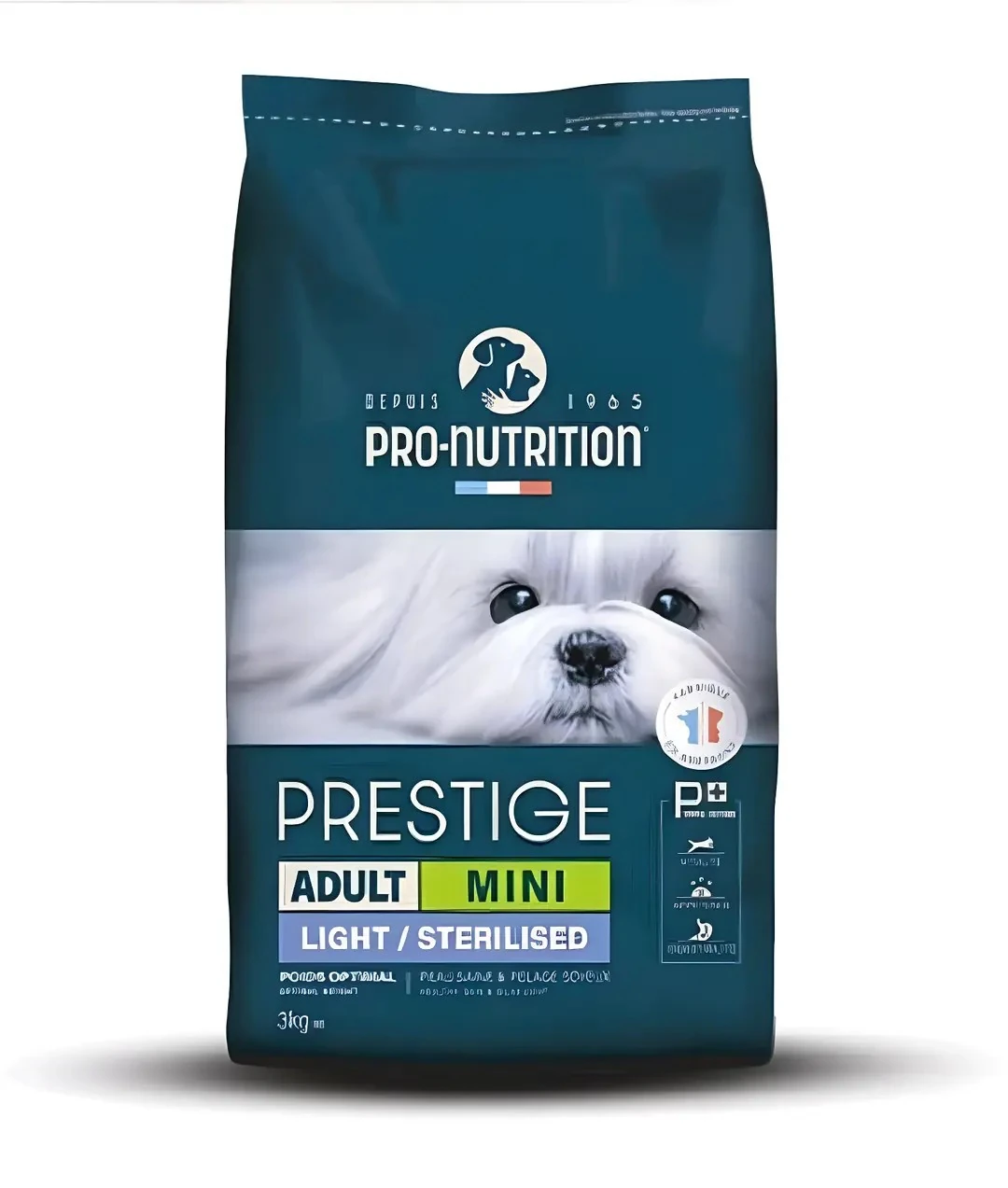 Kısır veya Kilolu Küçük Irklara Özel Yetiskin Köpek Maması 3 kg